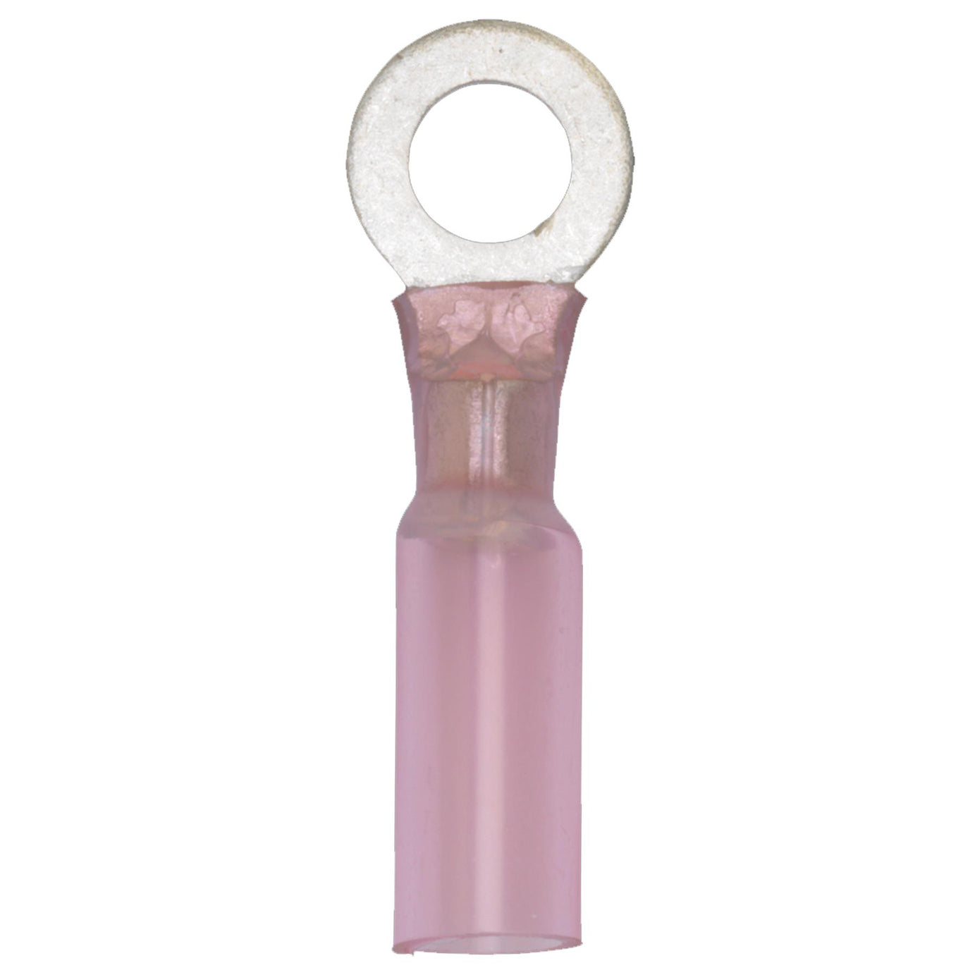 Sealey Heat Shrink Ring Terminal 6.4mm Red Pack of 25