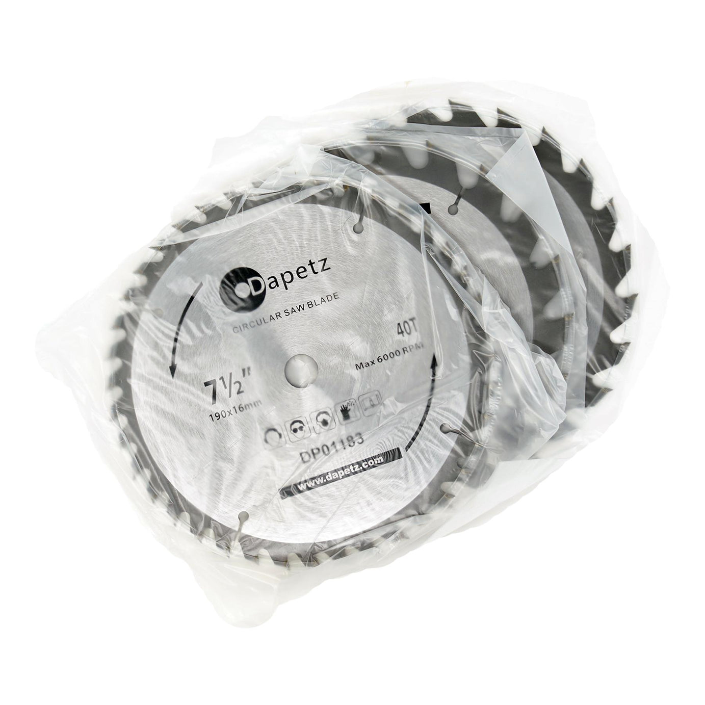 3Pc 190mm TCT Circular