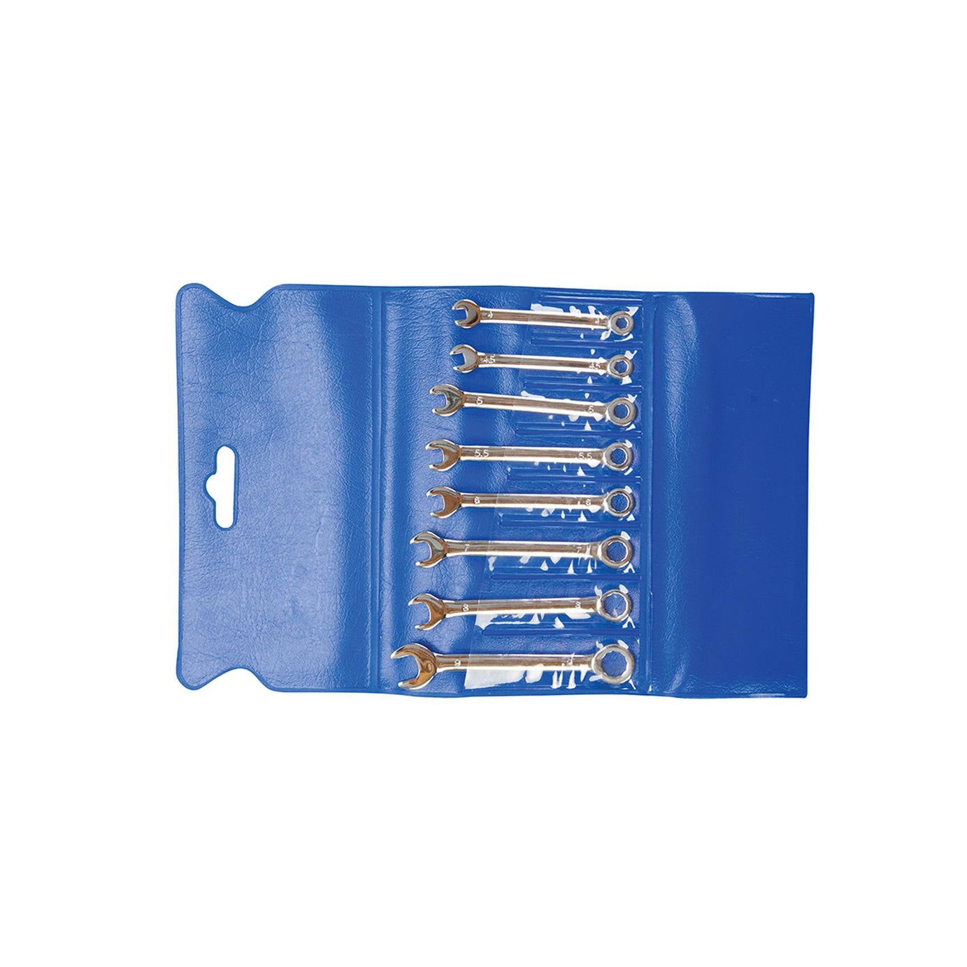 King Dick Miniature Combination Spanner Set Metric 8pcs 4 - 9mm