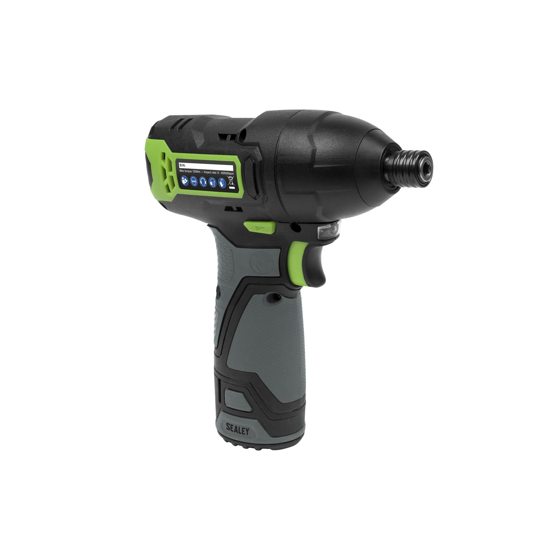 Sealey Cordless Impact Driver 1/4"Hex Drive 10.8V - Body Only