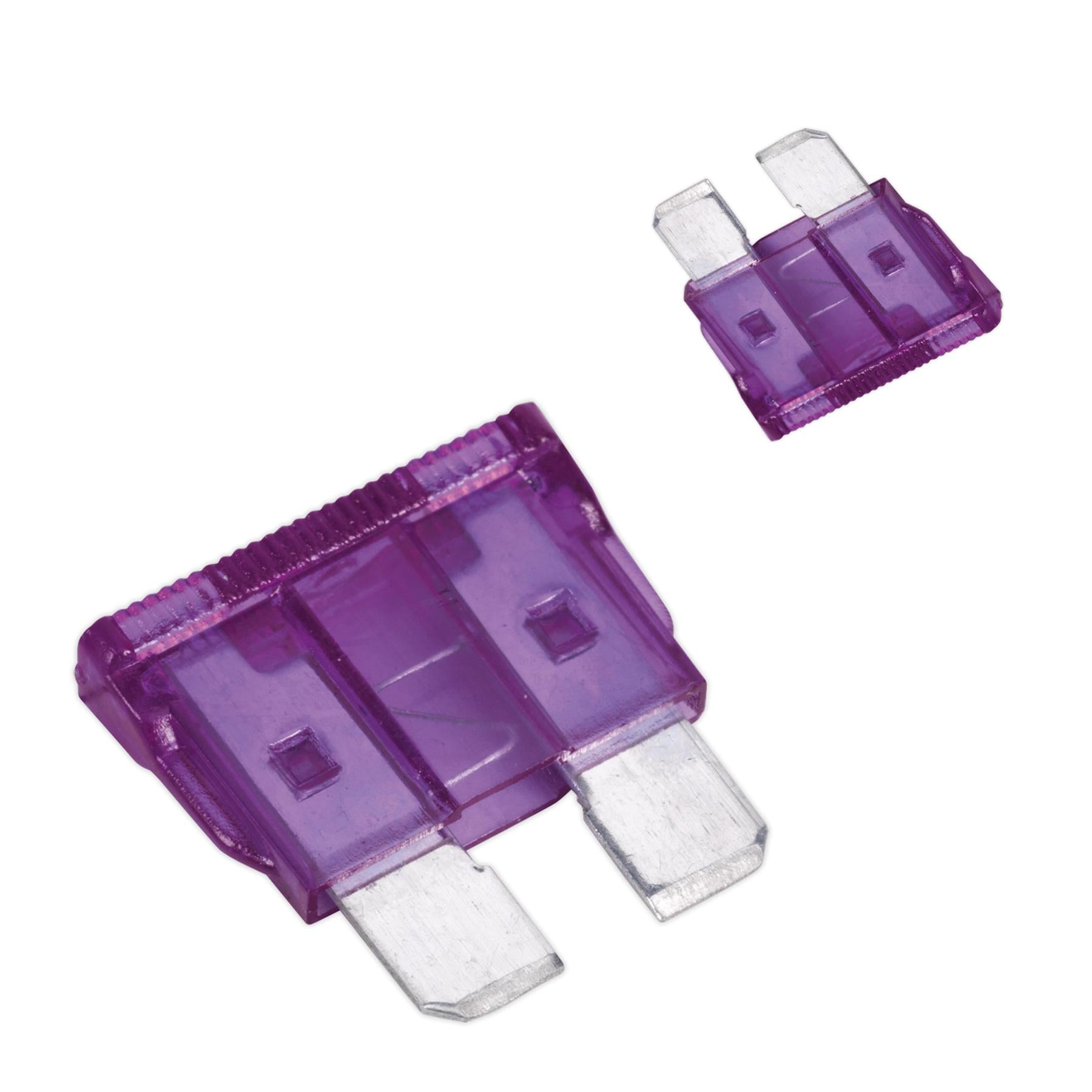 Sealey Automotive Standard Blade Fuse 3A Pack of 50