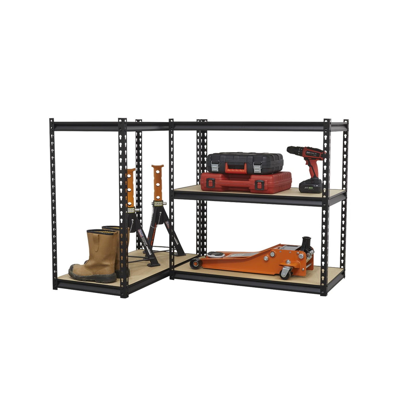 Sealey Racking Unit with 5 Shelves 340kg Capacity Per Level