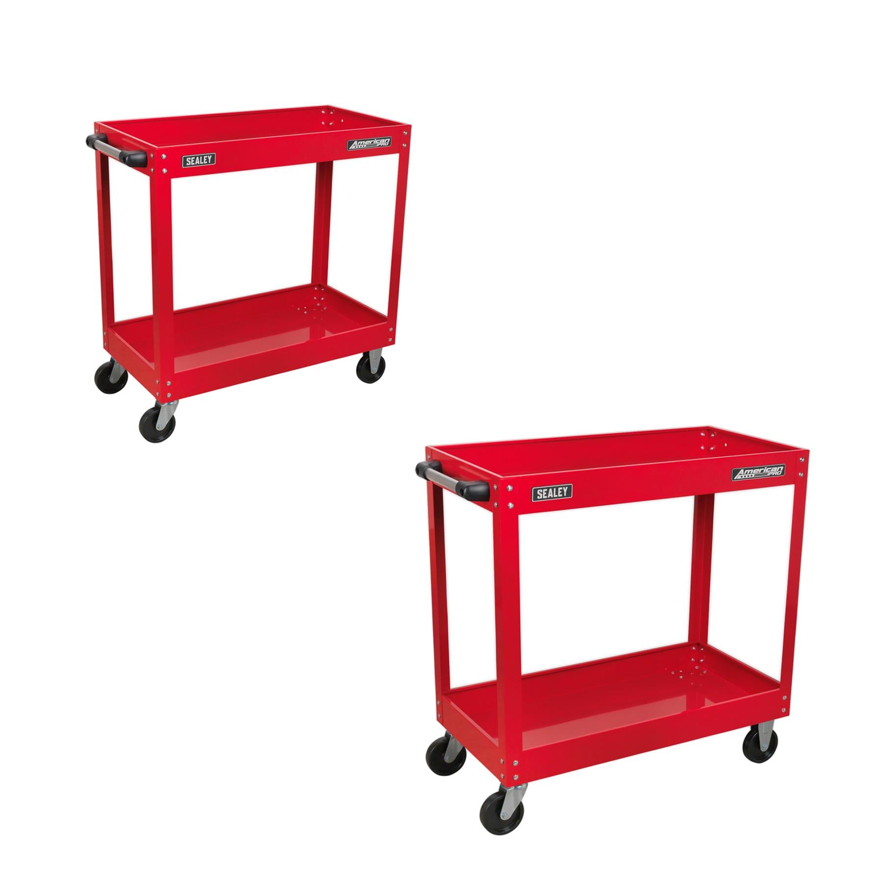 Sealey Workshop Trolley 2-Level Heavy Duty Garage & Workshop Trolley/Cart CX105