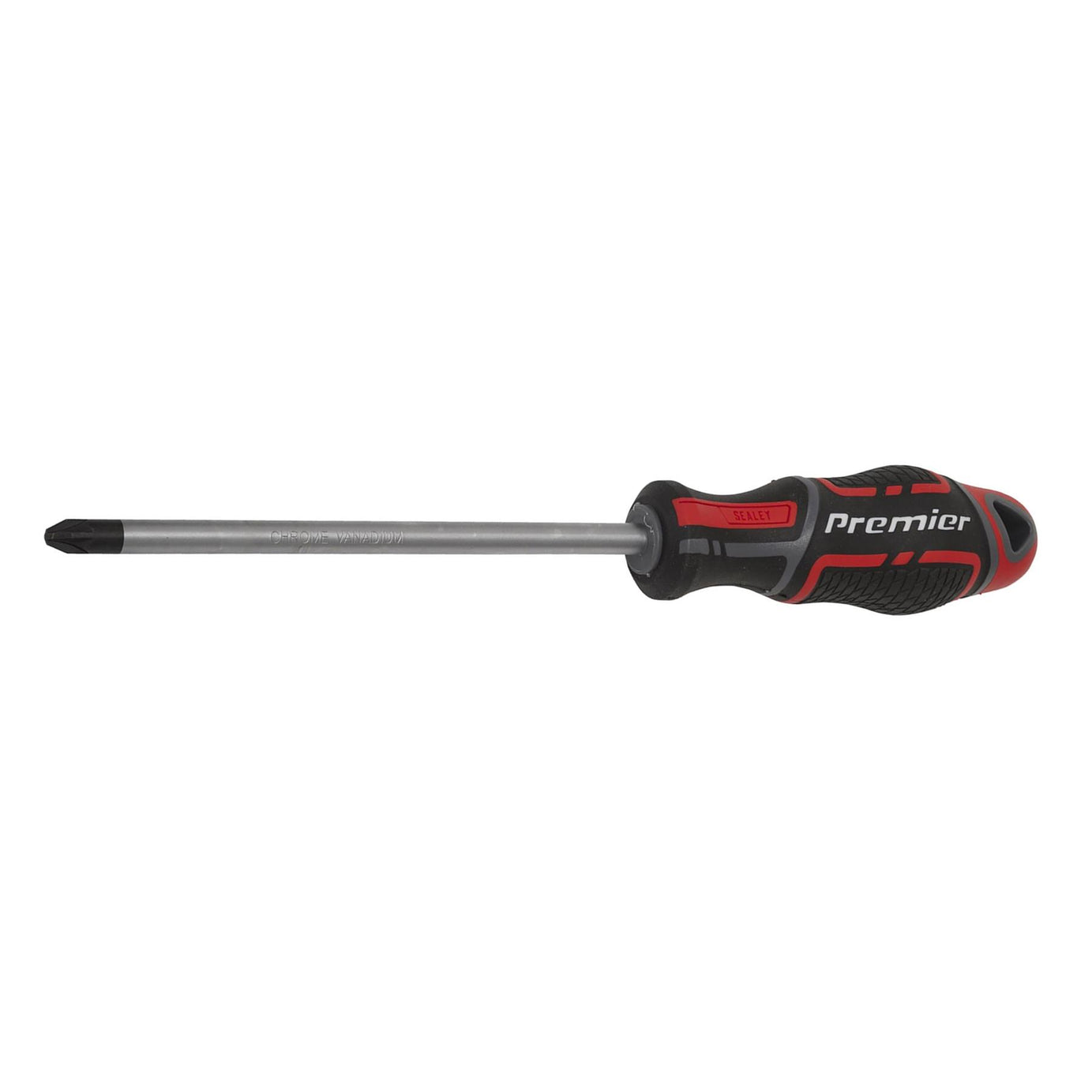 Sealey Screwdriver Pozi Pozidriv #3 x 150mm Soft Grip Handle Magnetic GripMAX