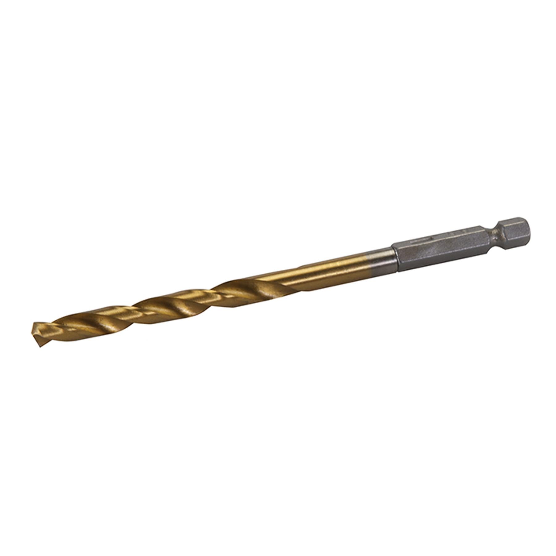 7 Piece Hex Shank Drill Bit Set 3mm - 6.5mm Fits All Standard Bit Holders