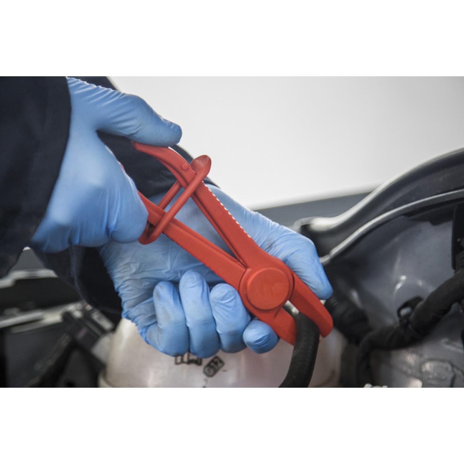 BlueSpot 3Pc Flexible Hose Clamp Set Pipe Pliers Clamping Tool Radiator Brake Hoses Fuel New