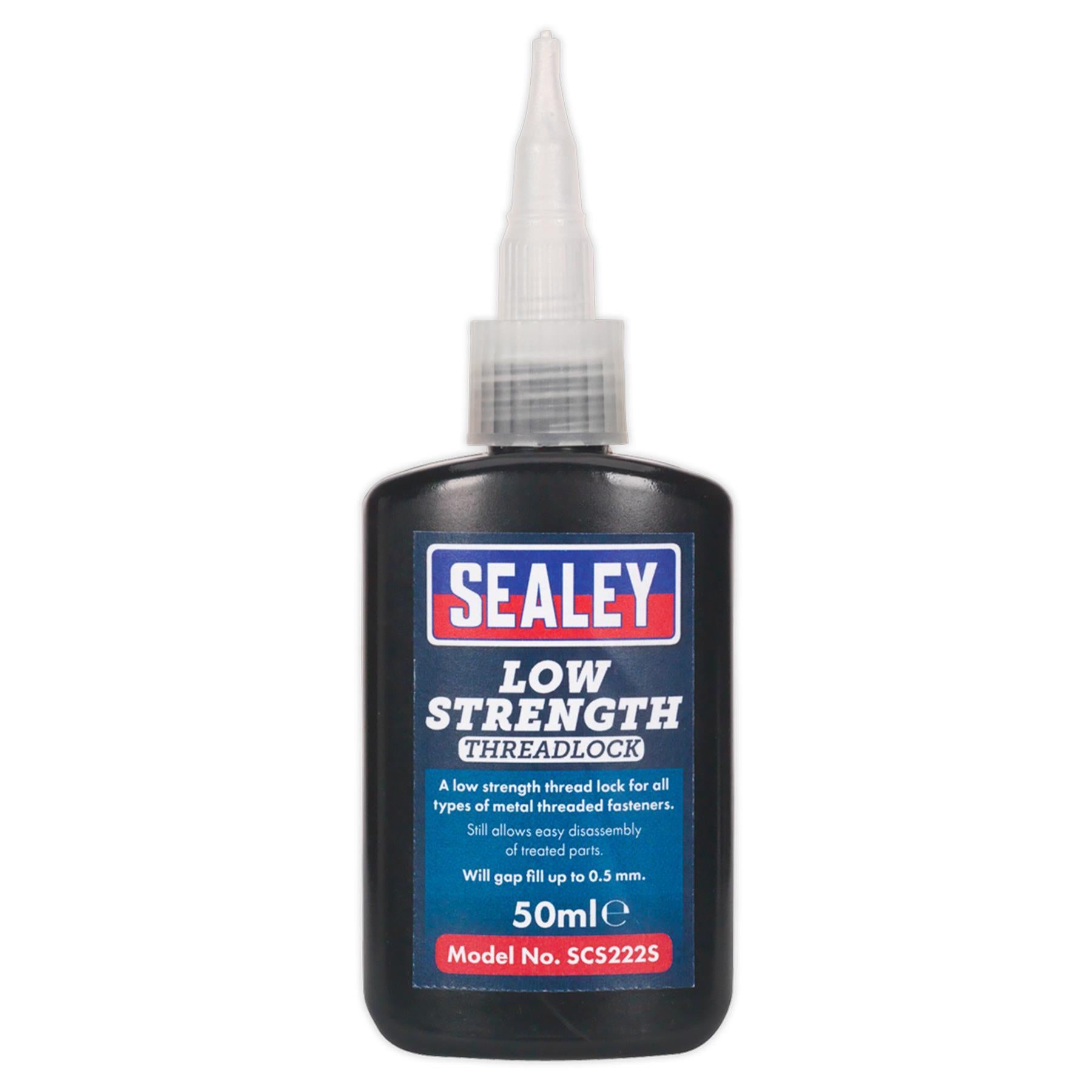 Sealey Thread Lock Low Strength 50ml Pack of 12