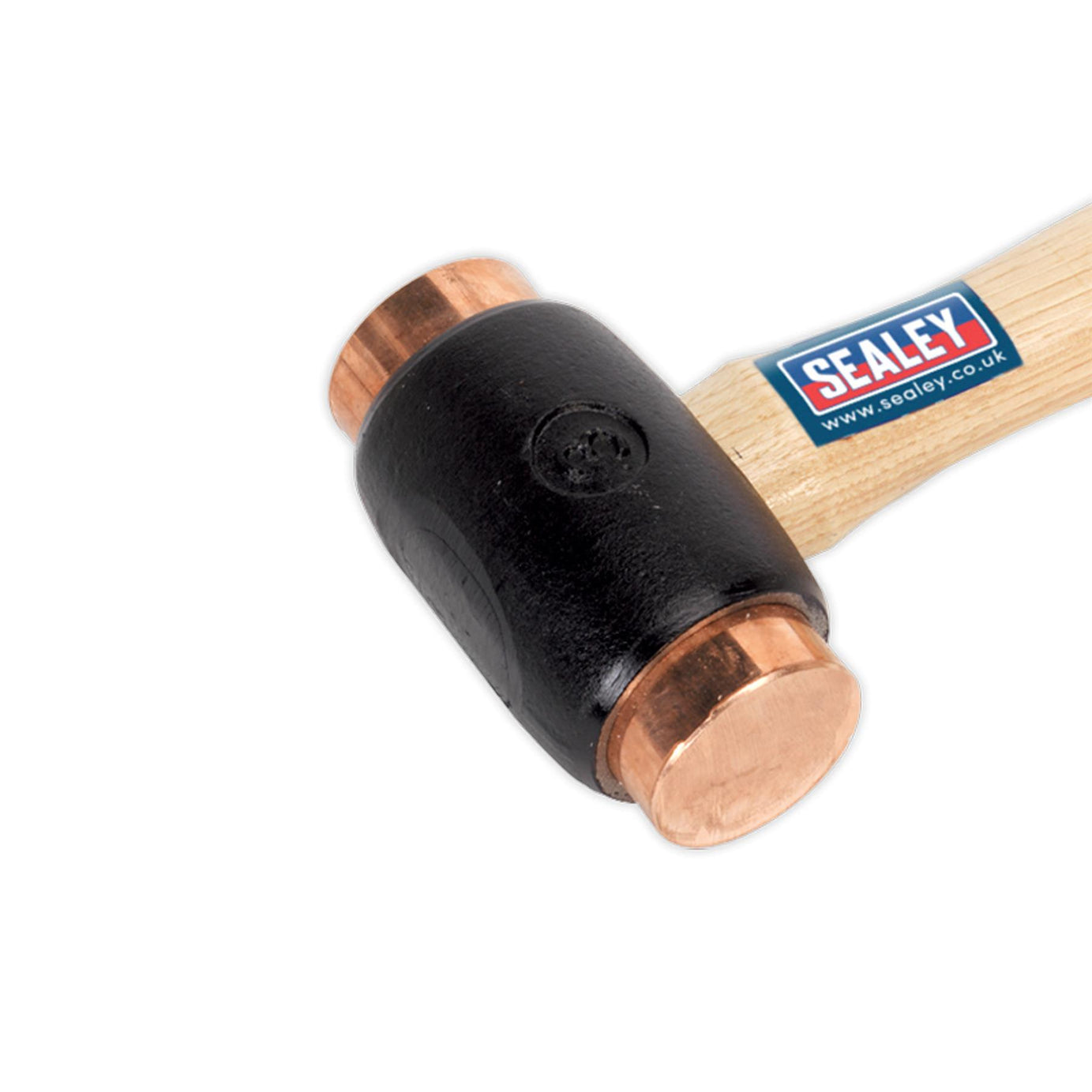 Sealey Copper Faced Hammer 4.3lb Hickory Shaft