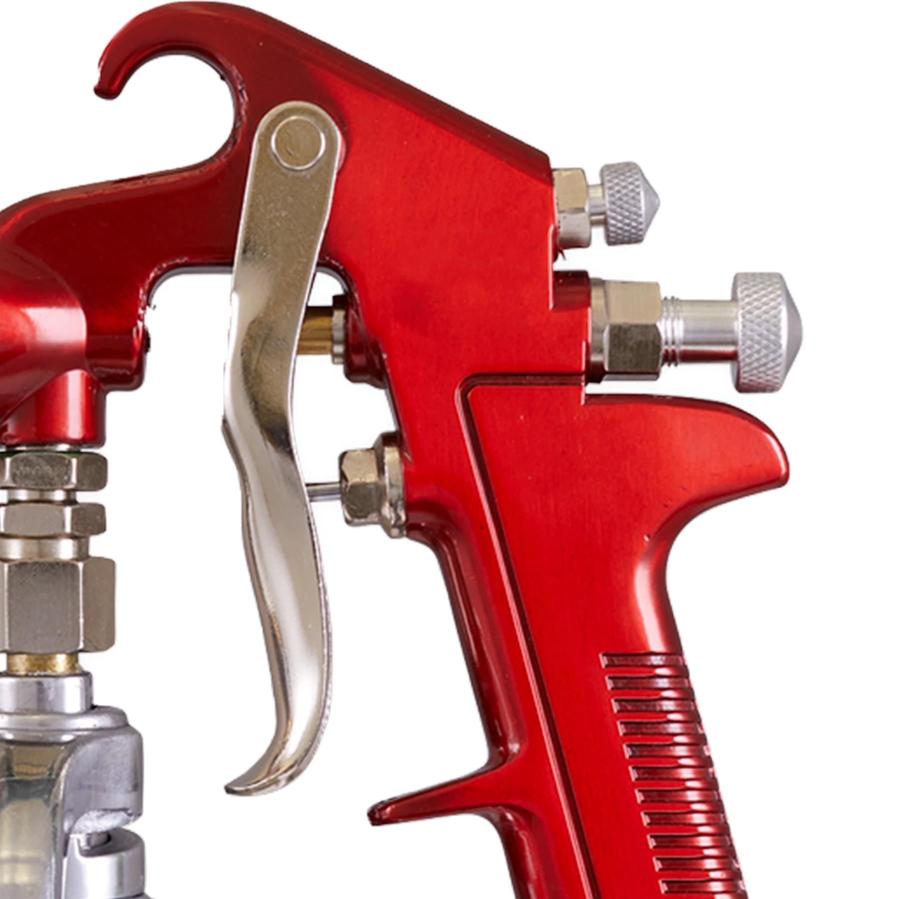 Sealey Suction Feed Spray Gun 2mm Set-Up