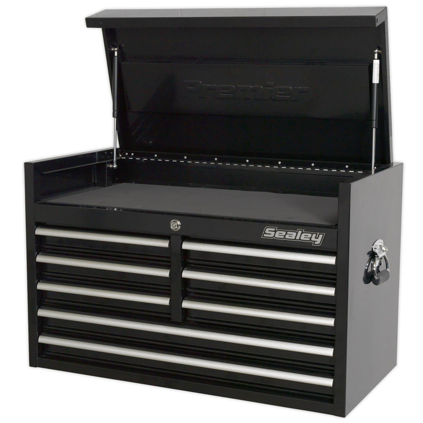 Sealey Topchest 8 Drawer 915mm Heavy-Duty Black