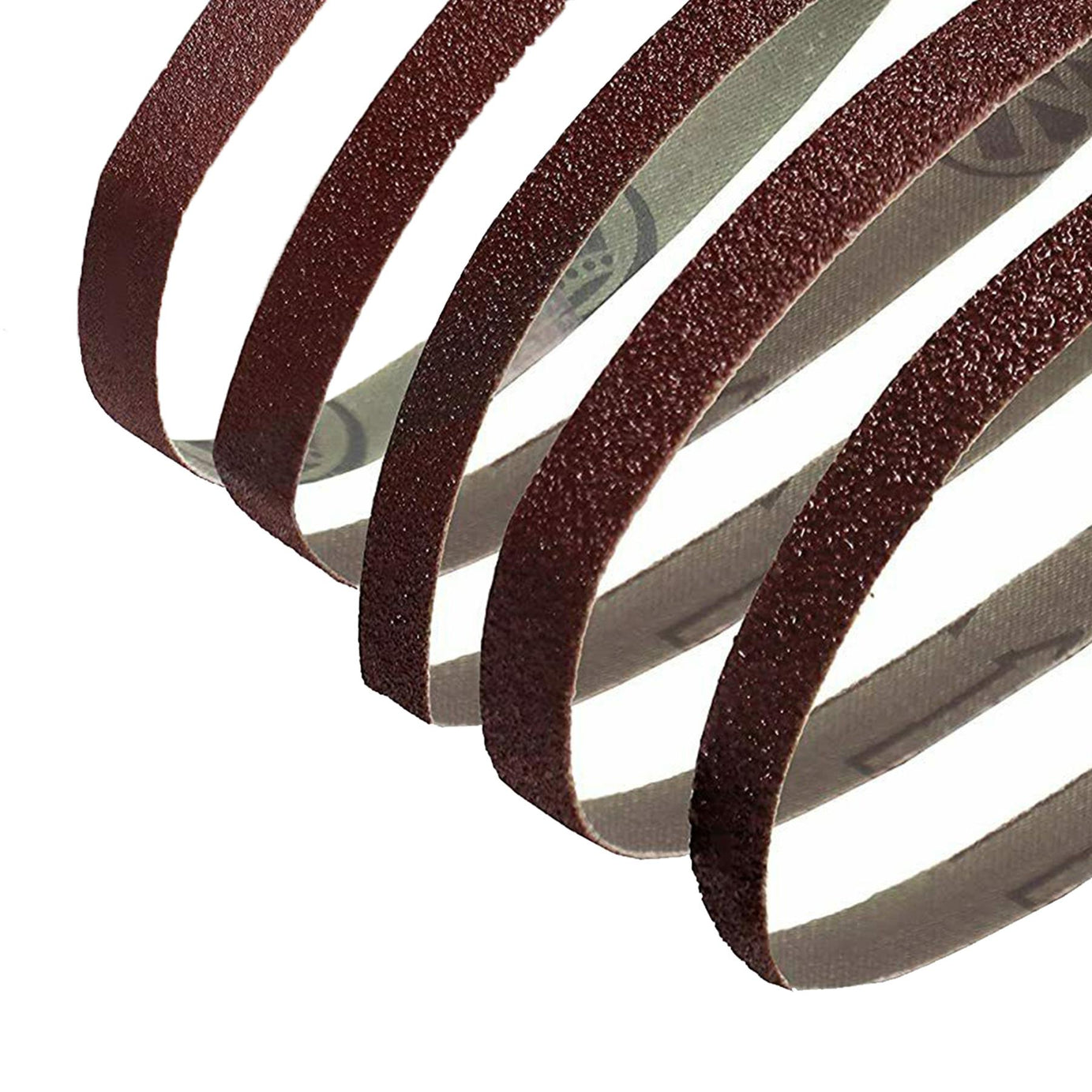 Sanding Belts 13 x 457mm 40 60 80x2 120G Mix Grits for use with Power Files 5Pk