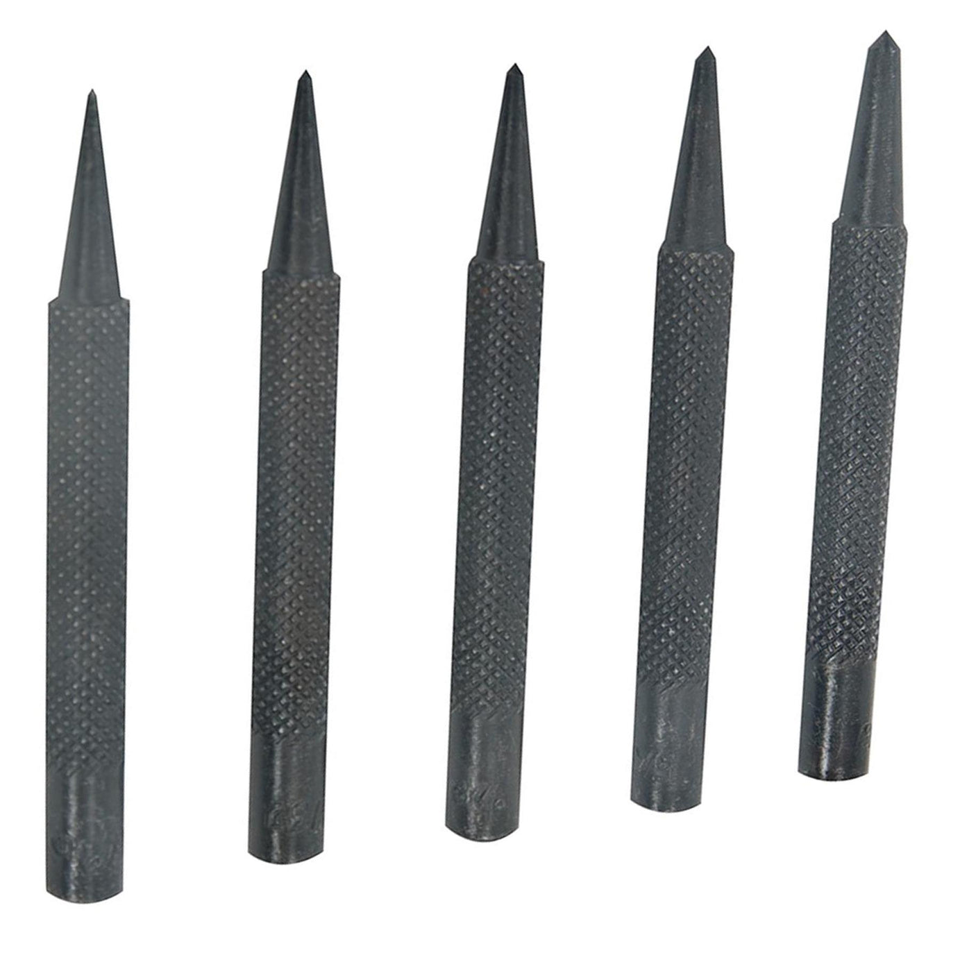 5Pce Centre Punch Create Hole Push Nail Smooth Finish Woodwork Craft DIY