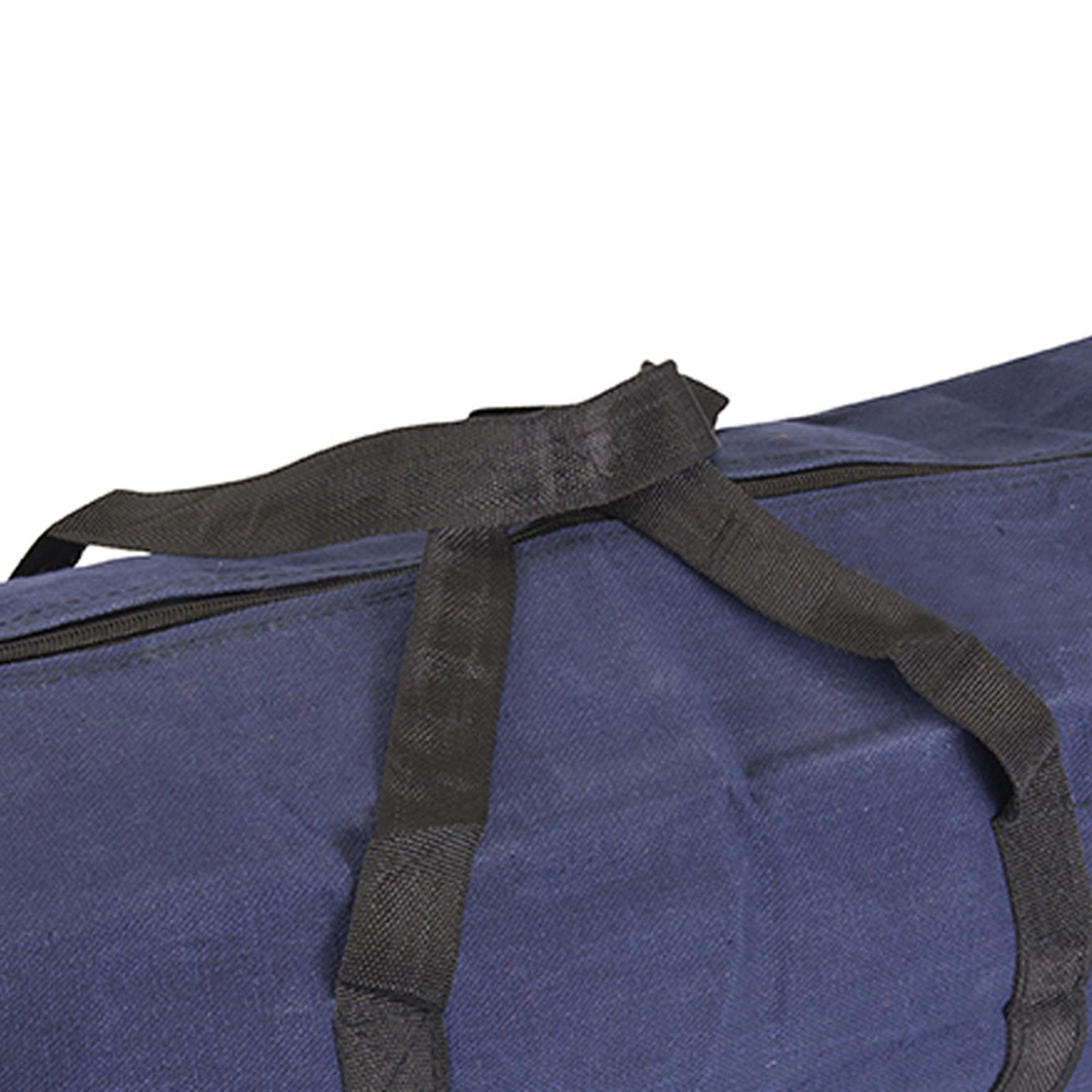 Heavy Duty Cotton Canvas Tool Bag Strong Handles Zip 3 Sizes 620mm