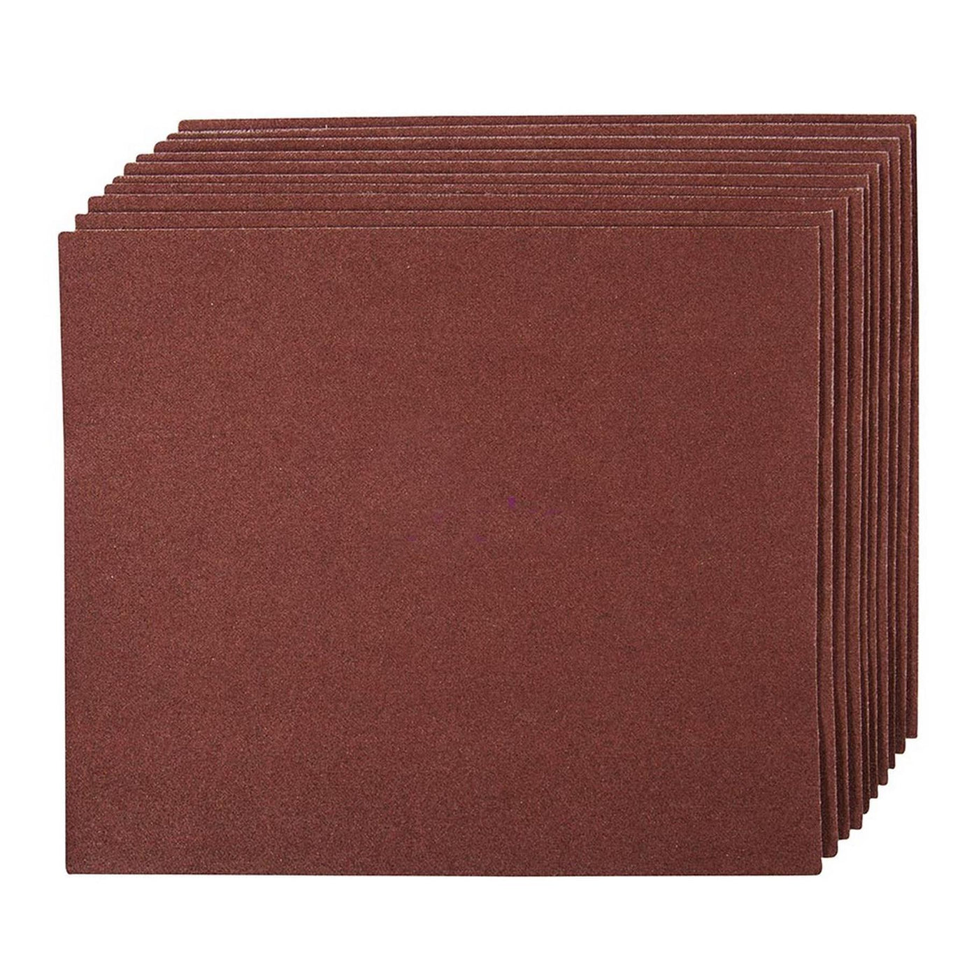 Emery Cloth Hand Sanding Sheets 10Pk Grit 80 Quality For Metal And Rust Removal
