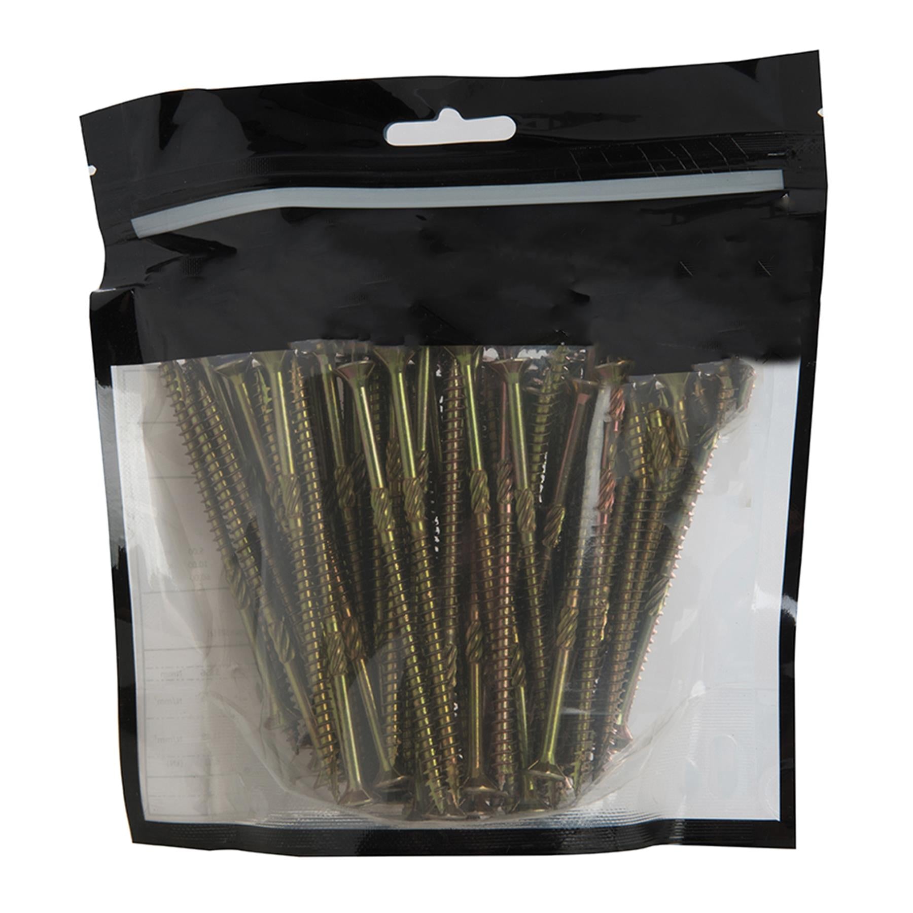 5x100mm Goldstar Advanced Screws Self Drilling Hard Soft Wood Chipboard Countersink 100PK