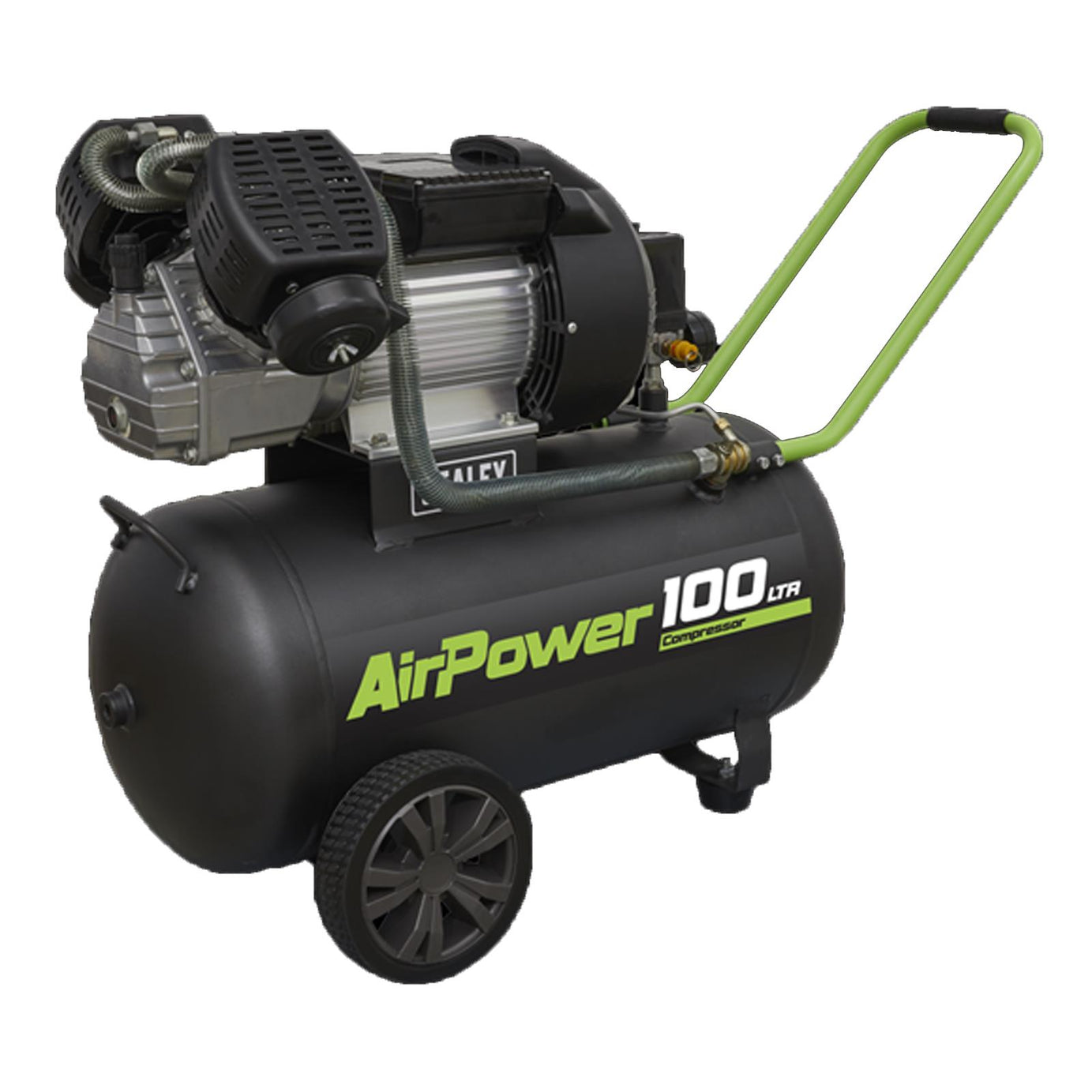 Sealey Tools SAC10030VE 100 Litre 100L 3HP Direct Drive Air Compressor V Twin
