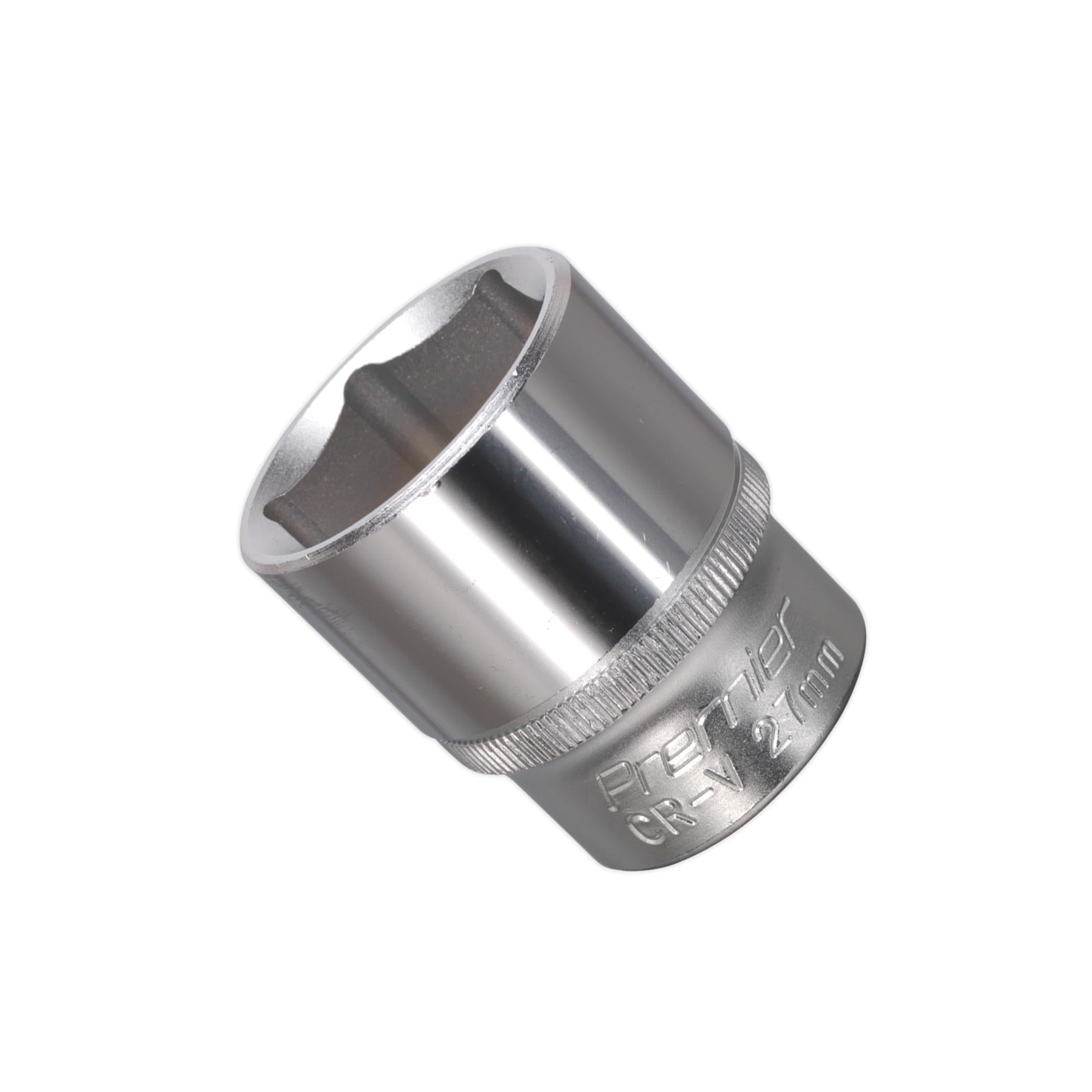 Sealey WallDrive Socket 27mm 1/2"Sq Drive