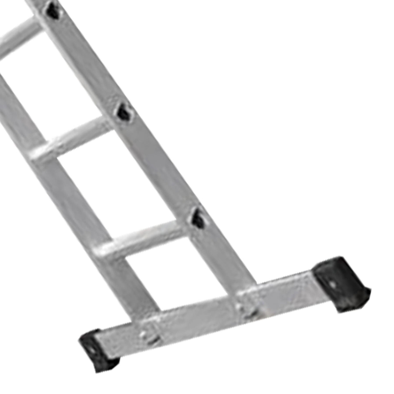 Dapetz 19 Rung Aluminium Extension Ladder 5m, Single Section, Made In Uk