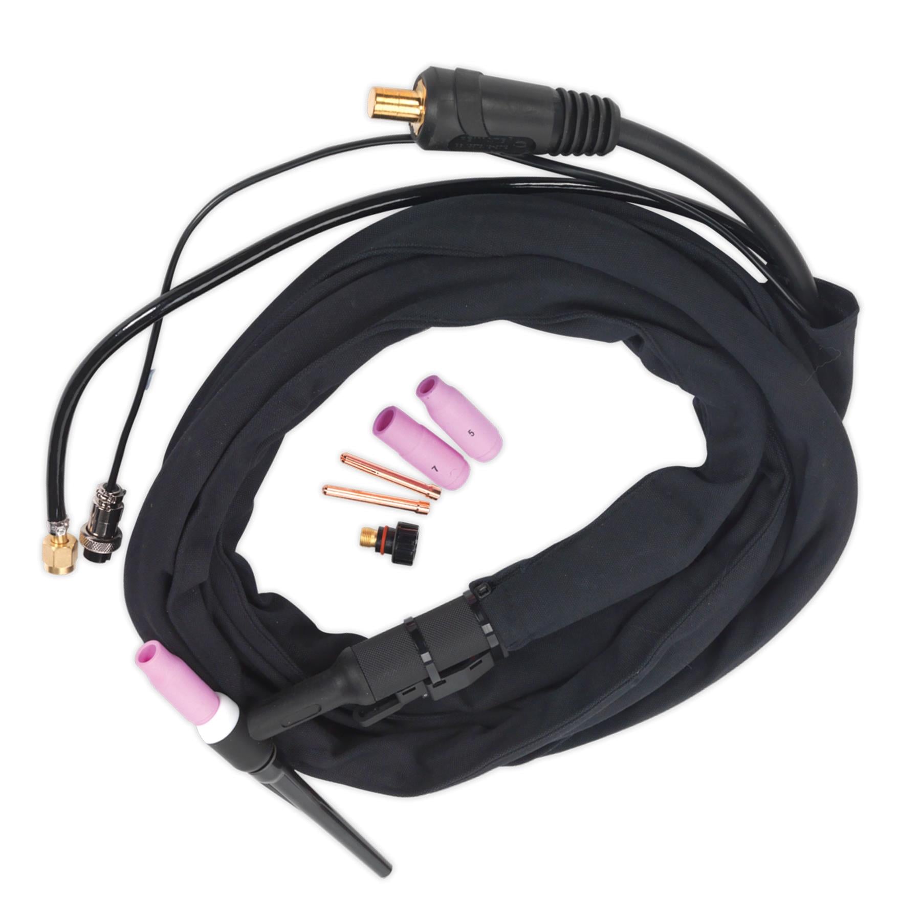 Sealey Inverter TIG Welding Torch 25mm with Push-Button