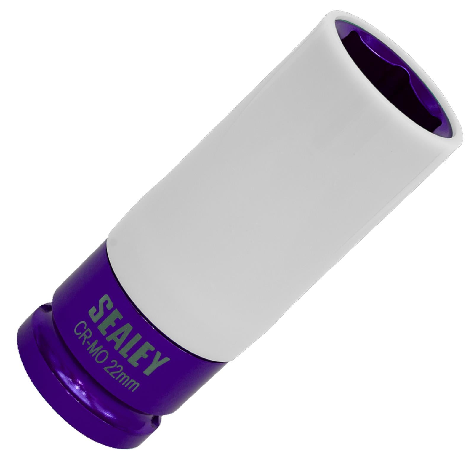 Sealey Alloy Wheel Impact Socket 22mm 1/2"Sq Drive