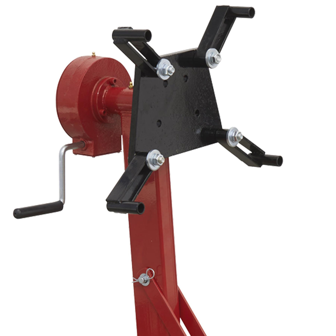 Sealey Folding 360º Rotating Engine Stand with Geared Handle Drive, 450kg Capacity