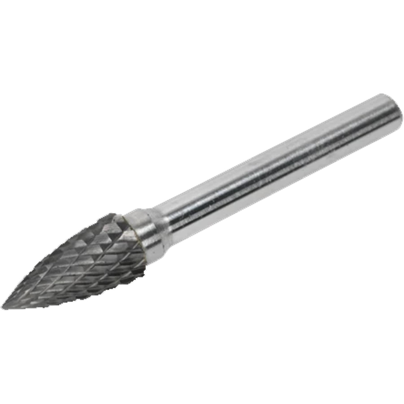 Sealey Tungsten Carbide Rotary Burr Arc Pointed Nose 10mm