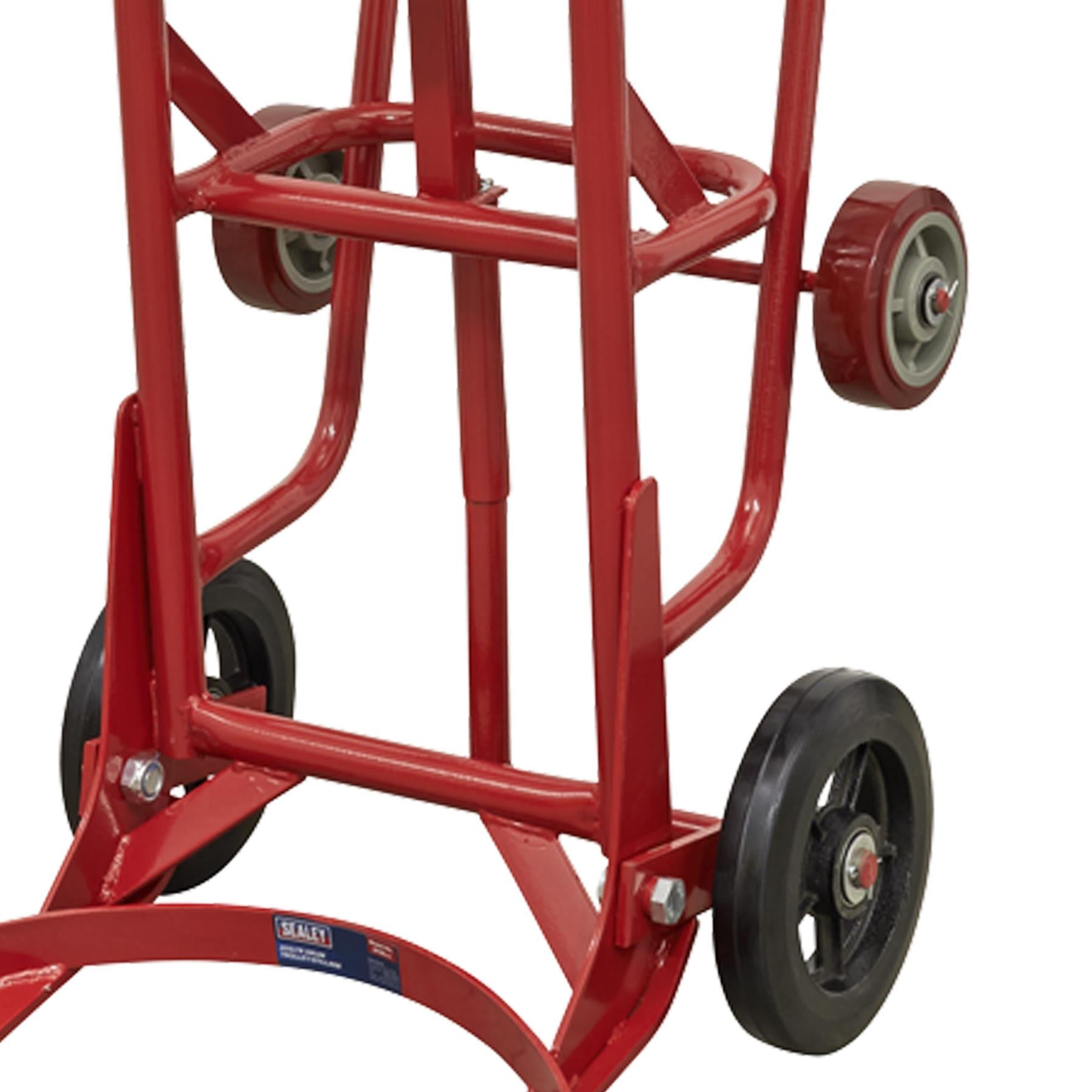 Sealey Drum Trolley/Stillage 205L Steel construction drum trolley