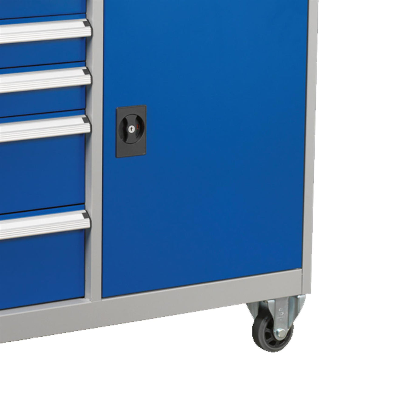 Sealey Industrial Mobile Workstation 5 Drawer & 1 Shelf Locker