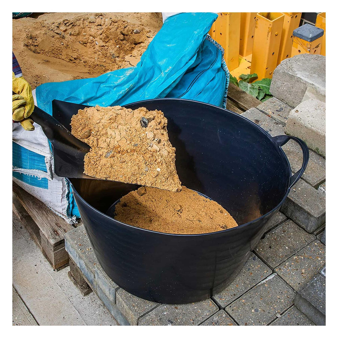 Sealey Heavy-Duty Flexi Tub 65L - Black