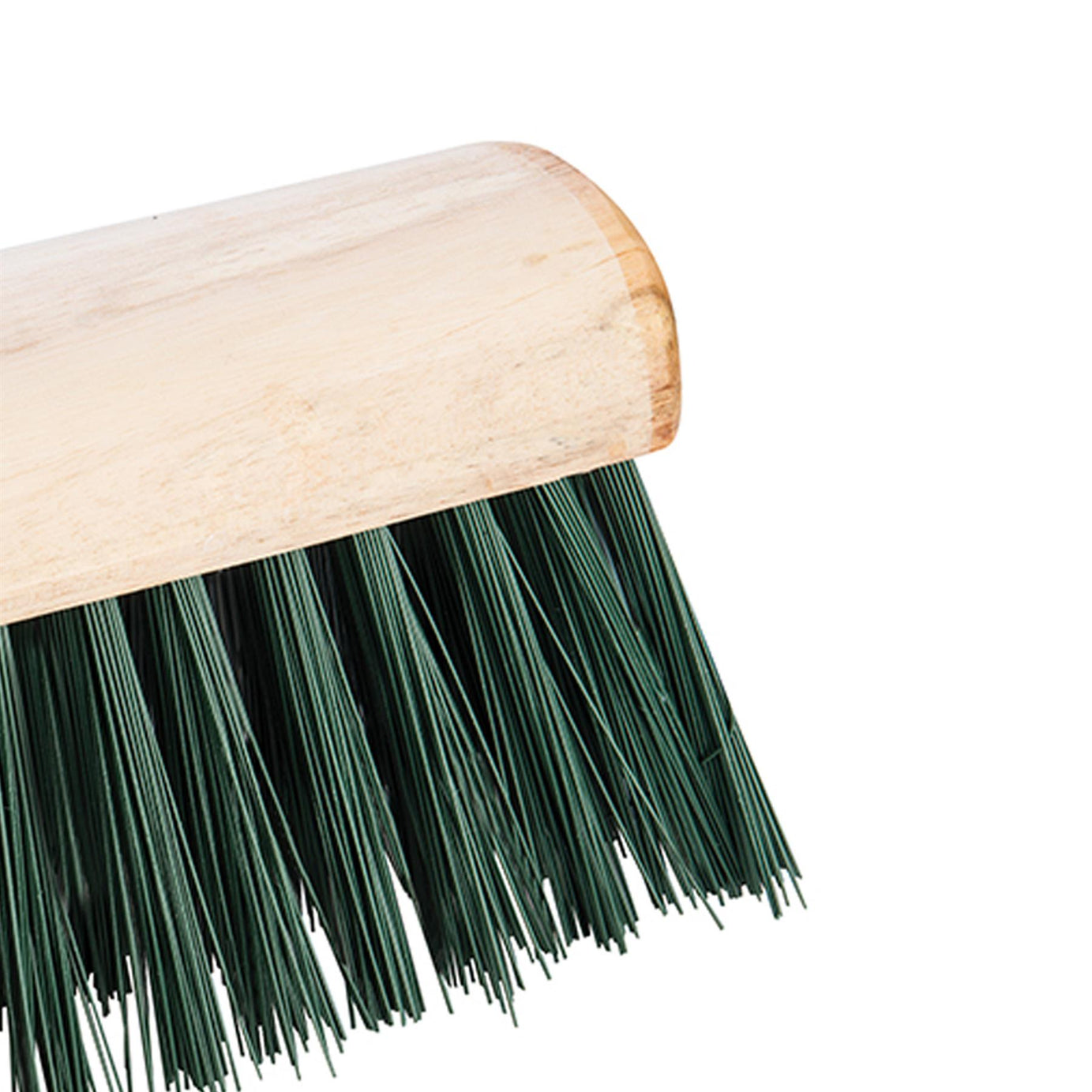 Broom Pvc Saddleback - 330mm (13") 4 X Rows Of Pvc Bristles For Outdoor Use