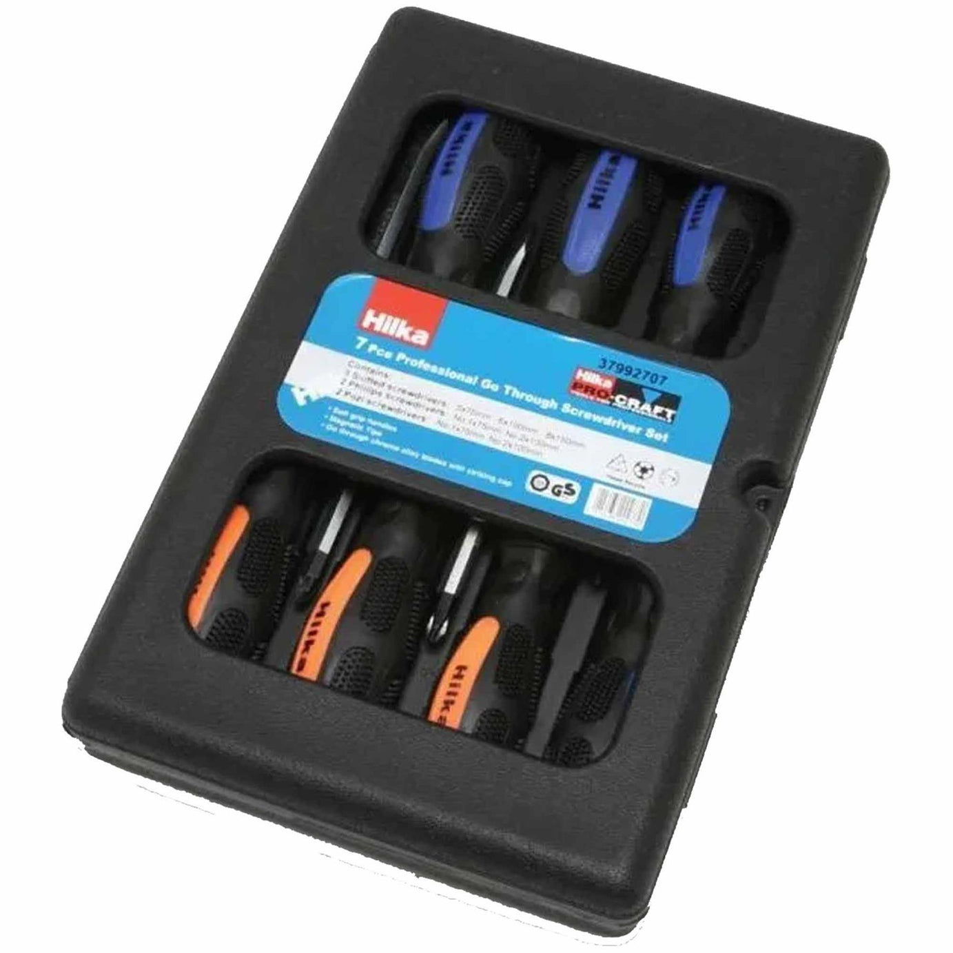 Hilka Go-Thru Screwdriver Set