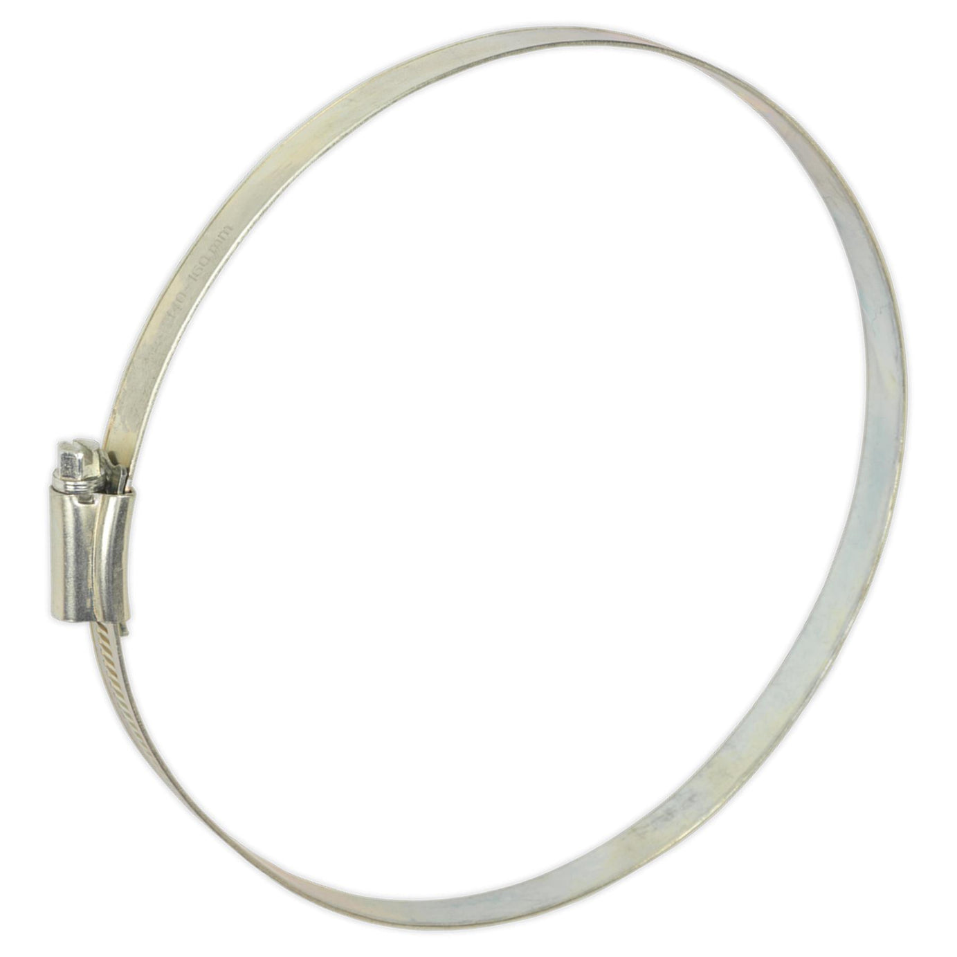 Sealey Hose Clip Zinc Plated 140-160mm Pack of 10