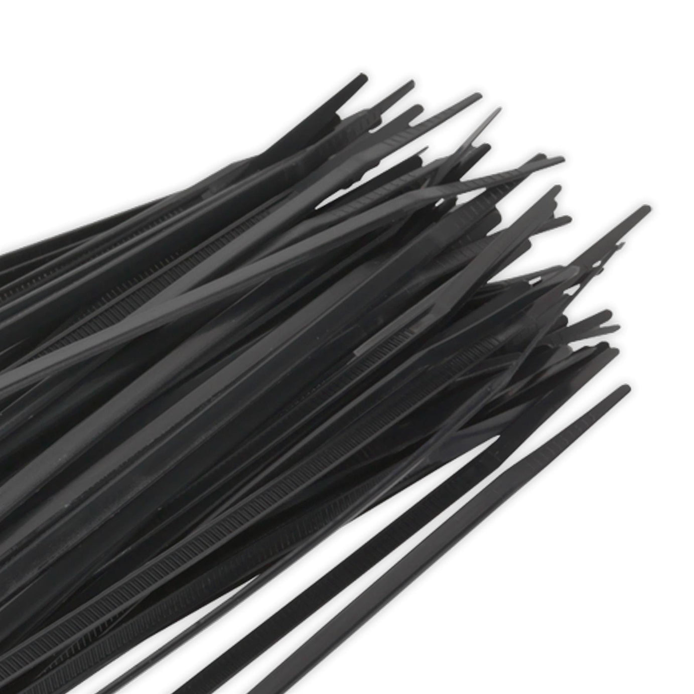 Sealey Cable Tie 150 x 3.6mm Black Pack of 100, Manufactured From Nylon