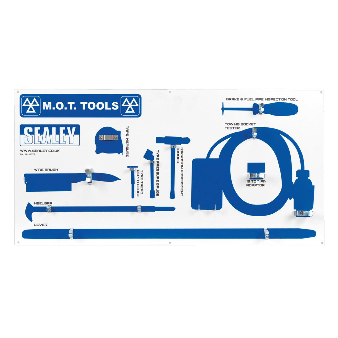 Sealey MOT Tool Board
