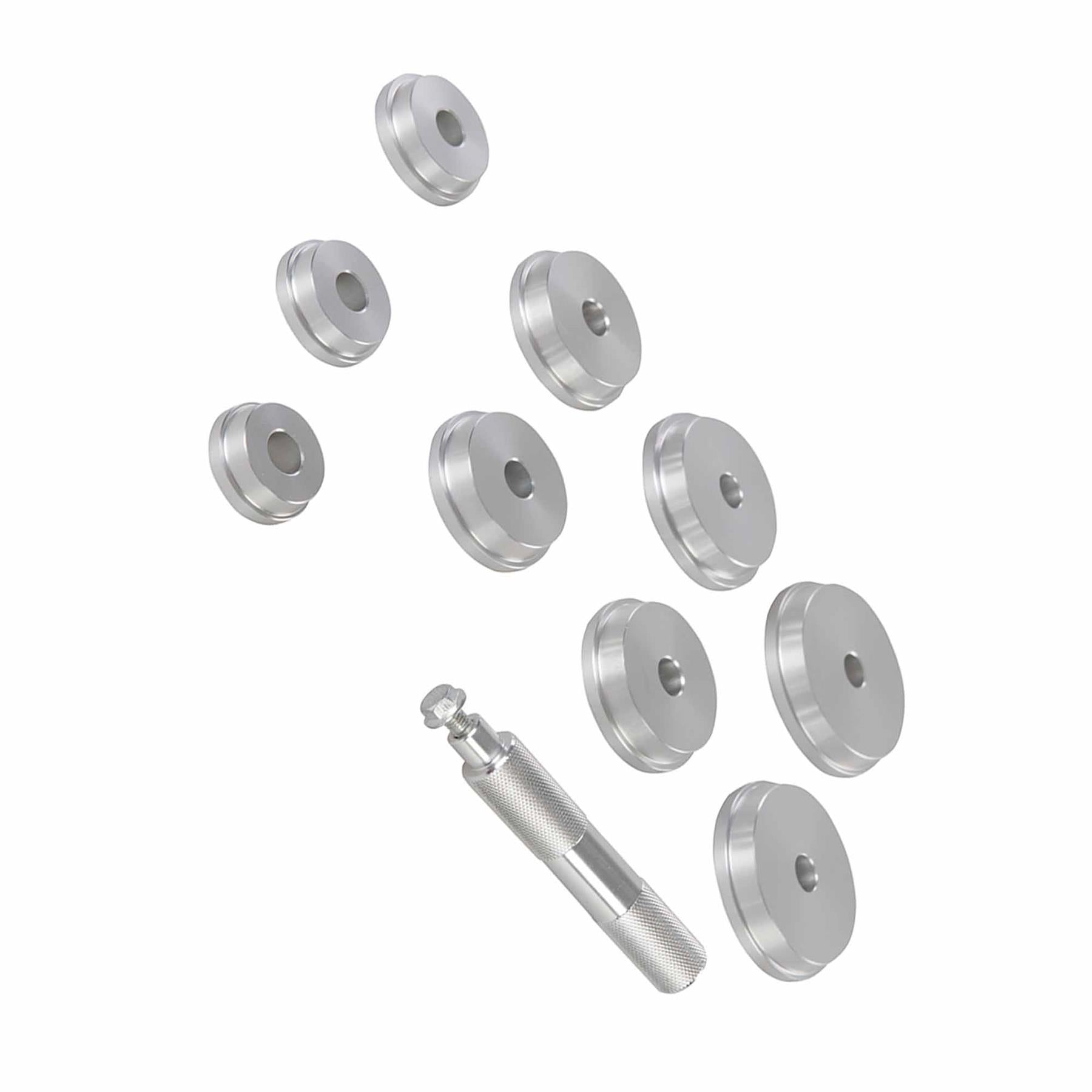 Bearing Race & Seal Driver Kit 10pce 40 - 81mm With Tough Storage Case