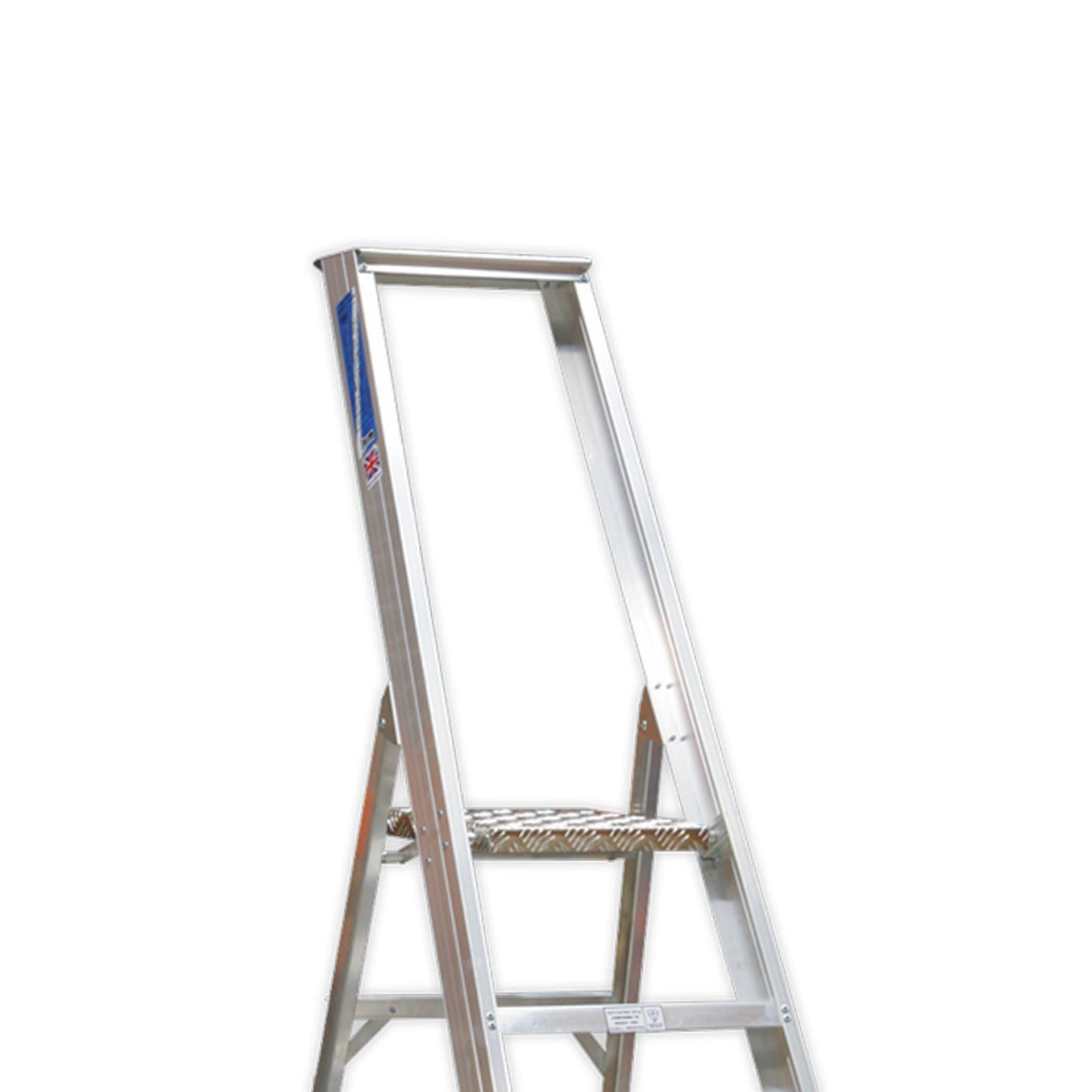Sealey Aluminium Step Ladder 6-Tread Industrial BS 2037/1