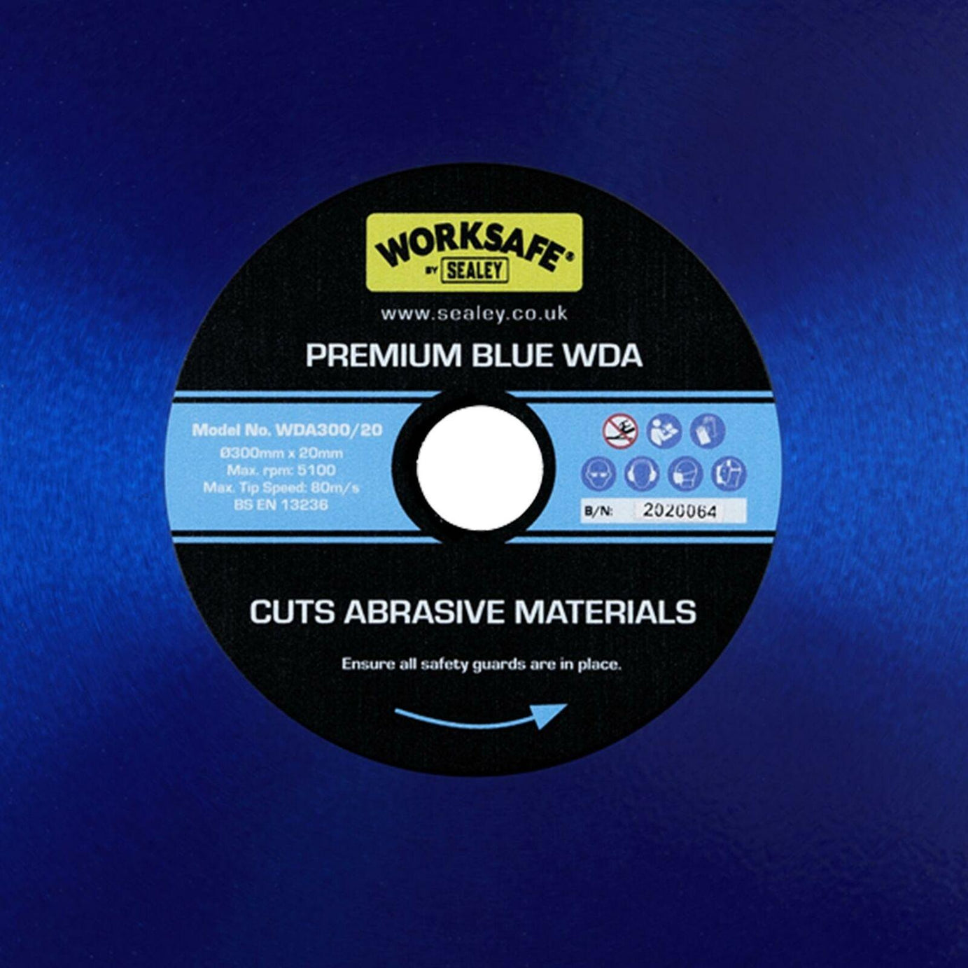 Sealey Premium Blue WDA Diamond Blade Ø230 x 22mm
