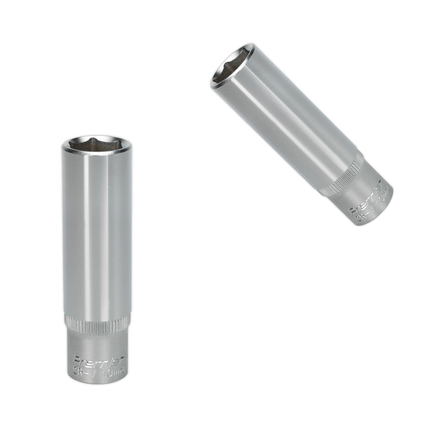 Sealey WallDrive Socket 13mm Deep 3/8"Sq Drive  Chrome Vanadium Steel