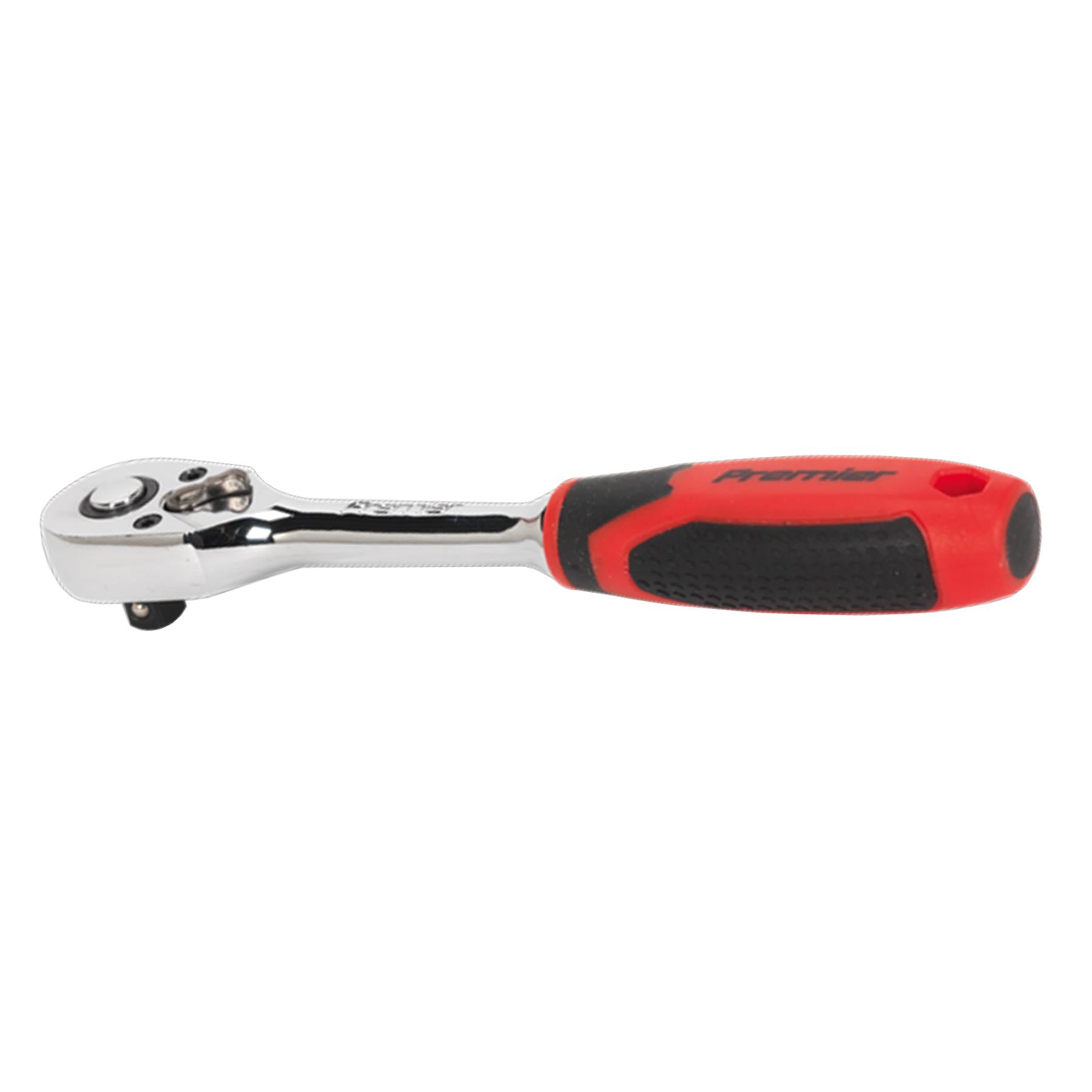 Sealey Ratchet Wrench 1/4"Sq Drive Pear-Head Flip Reverse