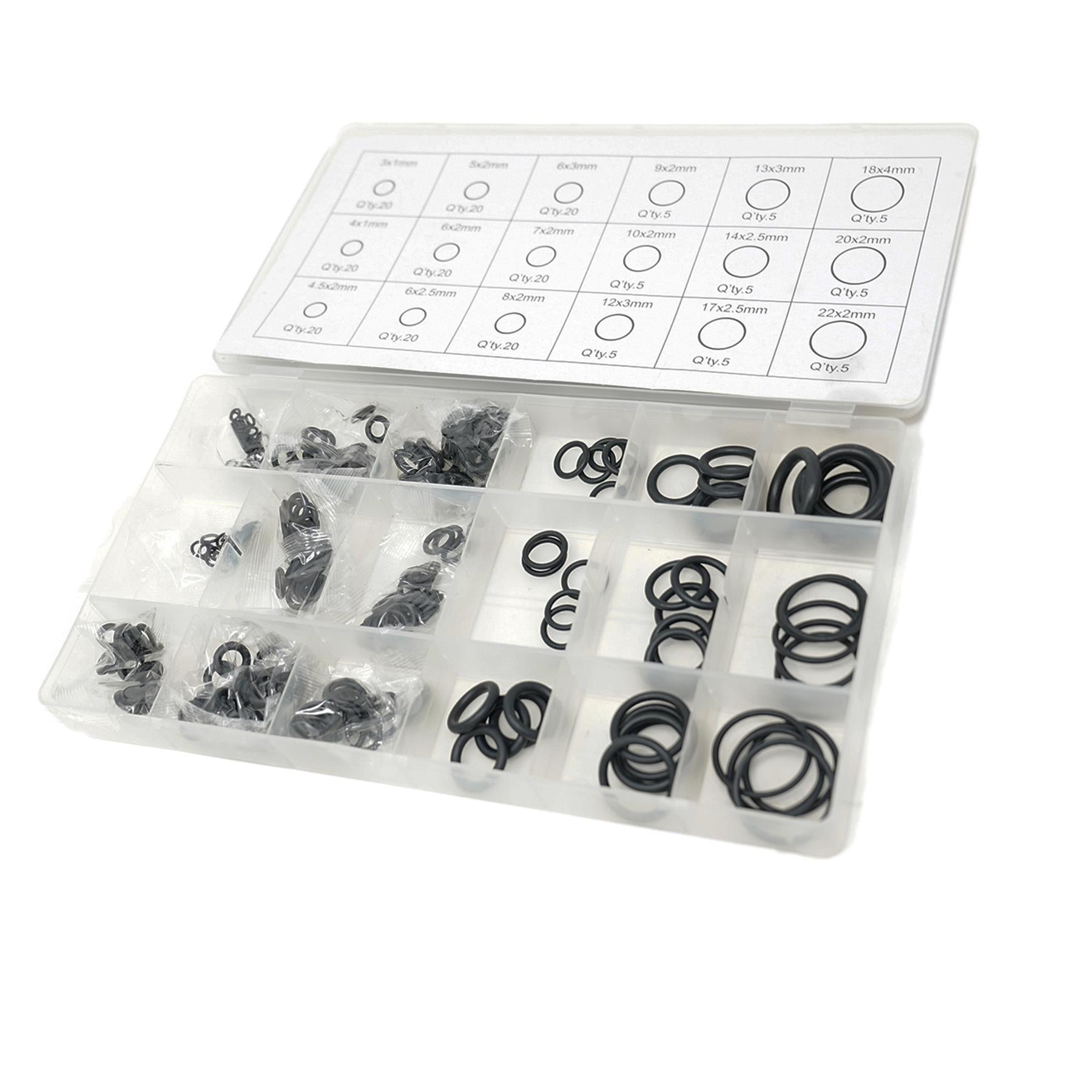  Rubber O Rings Assorted