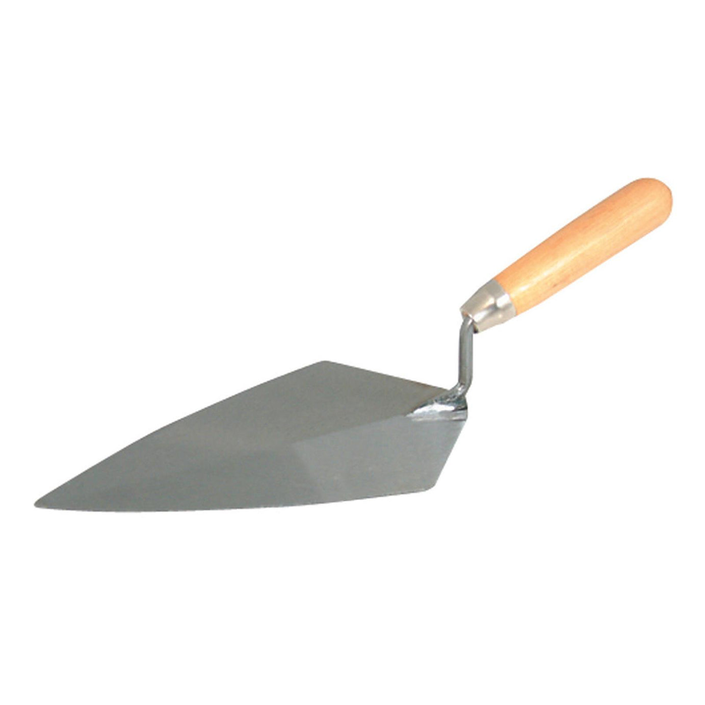 Brick Trowel 200mm Steel Blade Pointed End Brick Laying Builder Cement