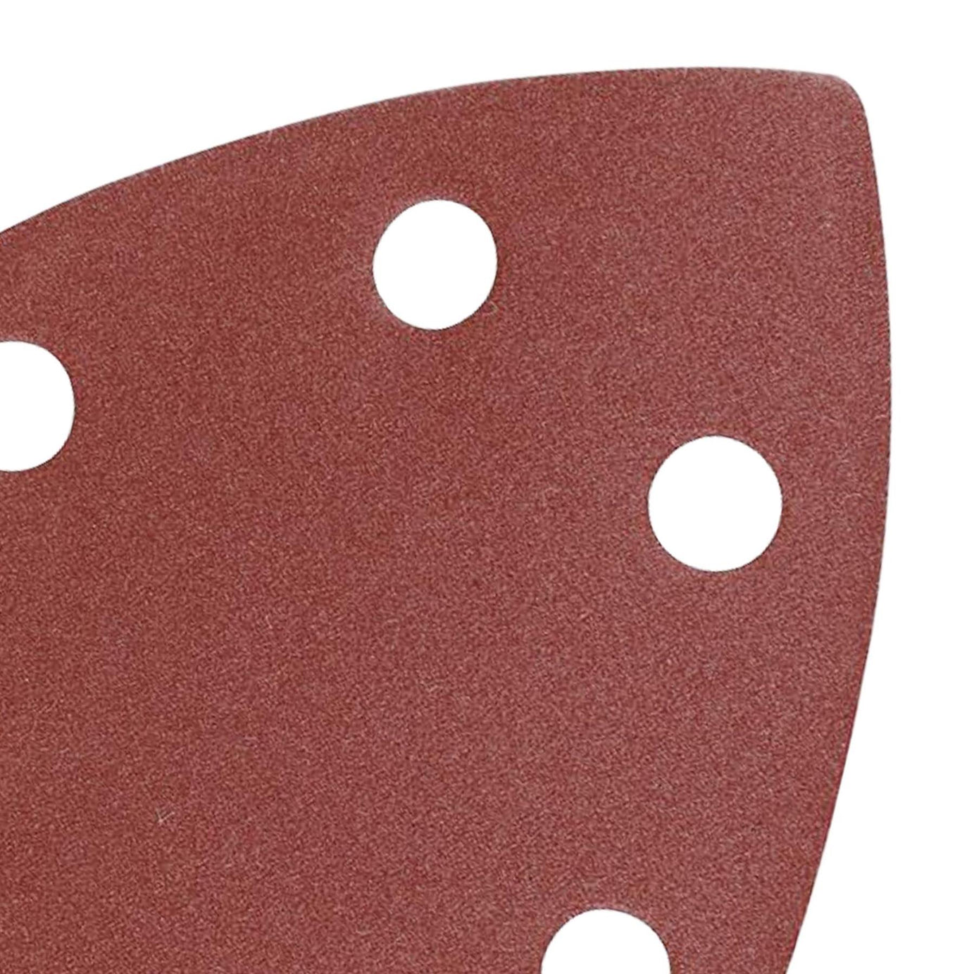 Triangle Sanding Sheets 90mm 10Pk Grit 60 Hook & Loop Aluminium Oxide Kit