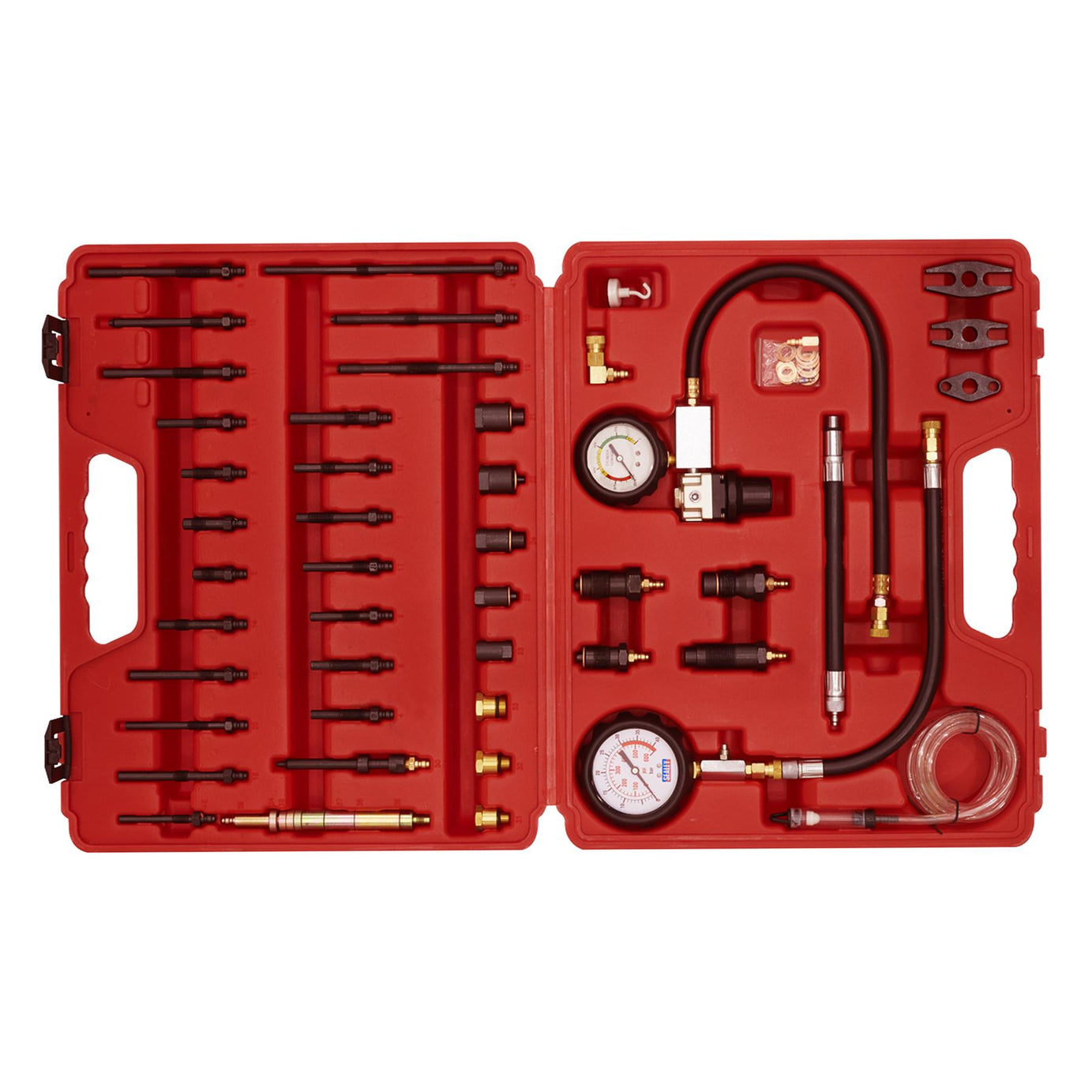 Sealey Diesel & Petrol Compression, Leakage & TDC Kit Quick Connect Fittings
