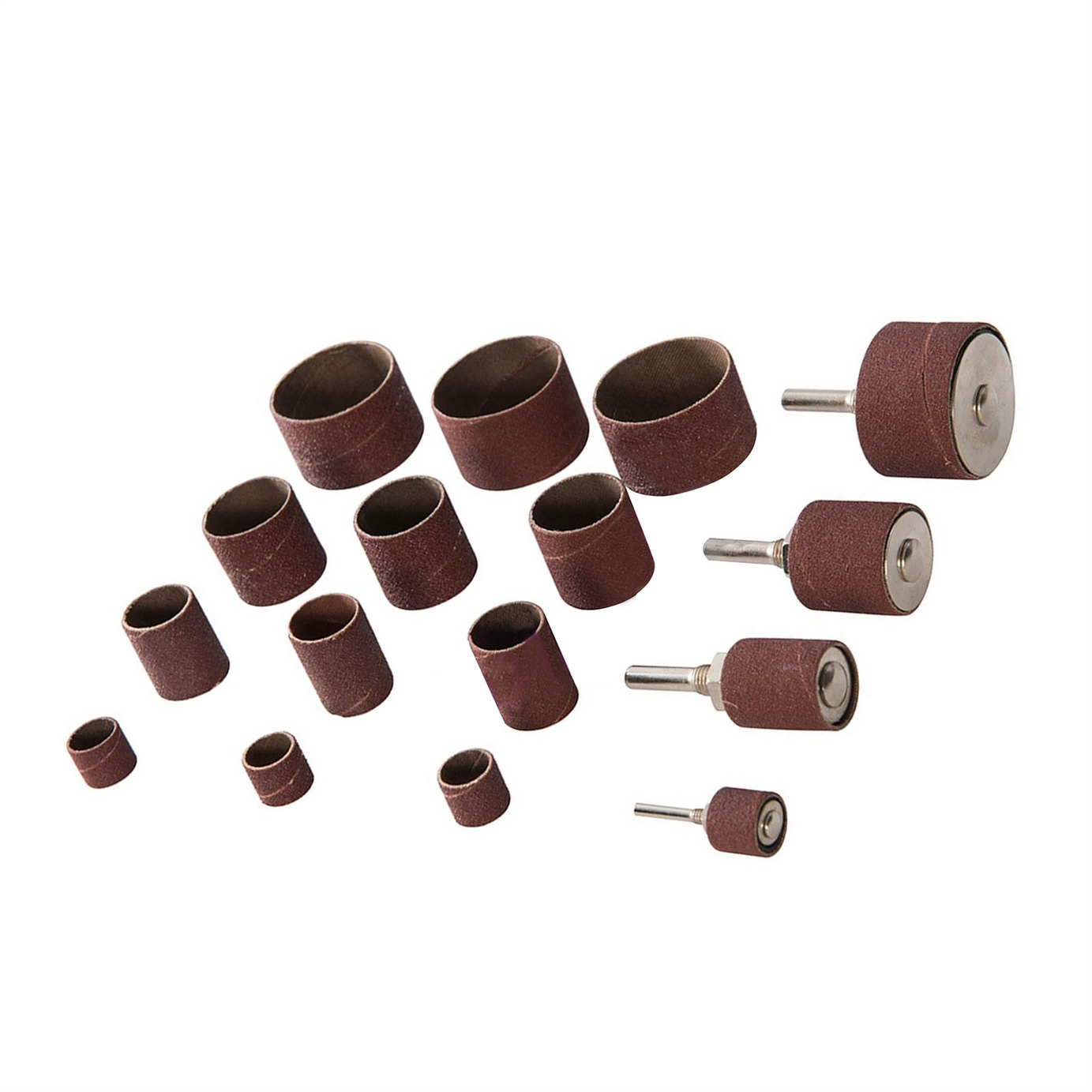 20Pc Drum Sanding Kit Edge Contour Sander Sleeves Rubber Drum High Quality