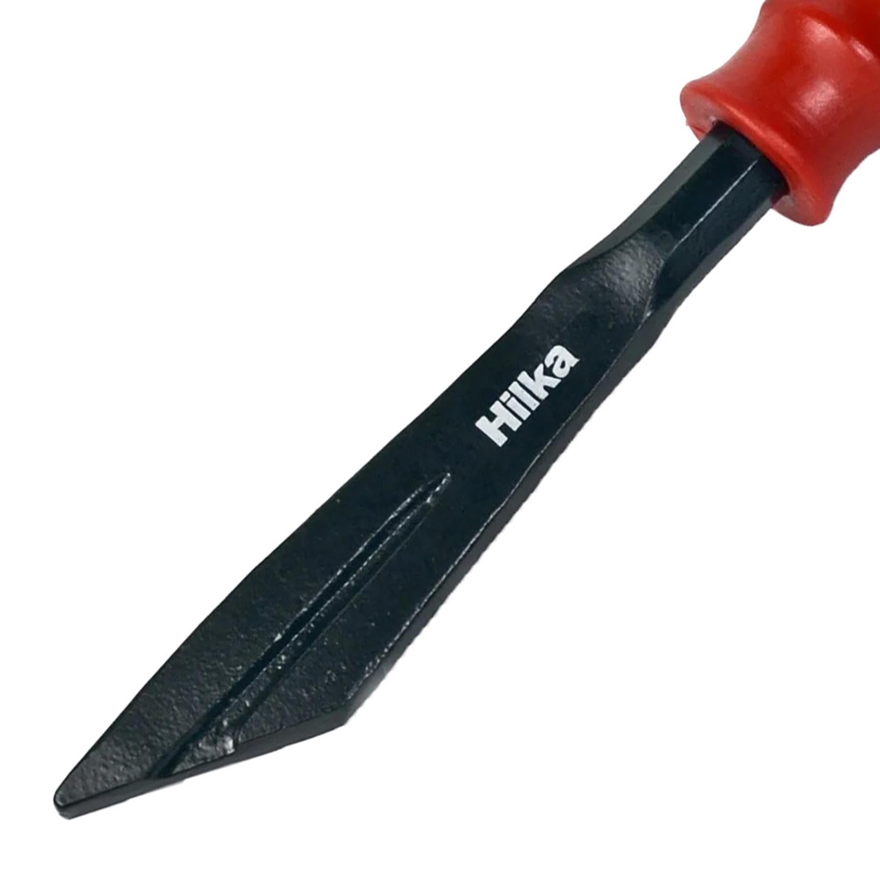 Plugging chisel with grip