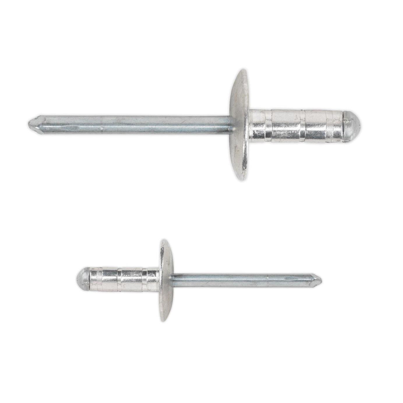 Sealey Aluminium Multi-Grip Rivet Std Flange 4.8 x 27mm Pack of 200