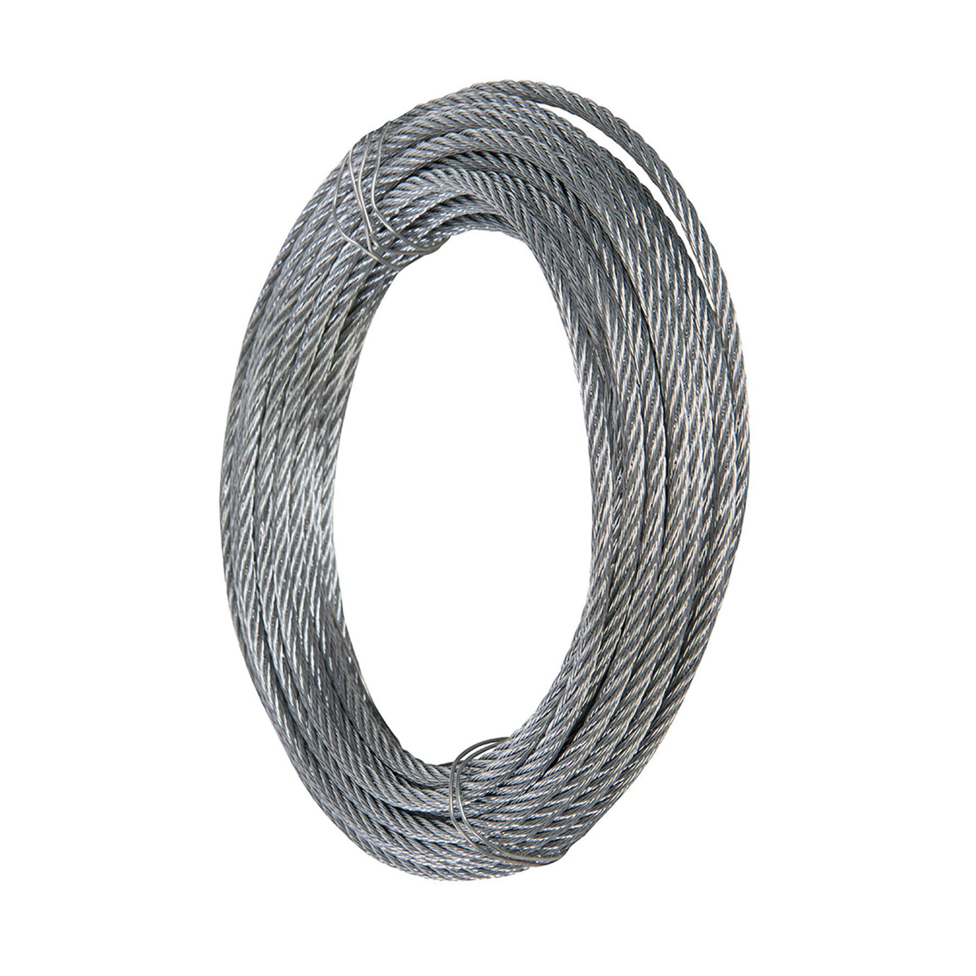 Galvanised Wire Rope - 6mm X 10M Zinc Plated Corrosion Resistant & Weatherproof