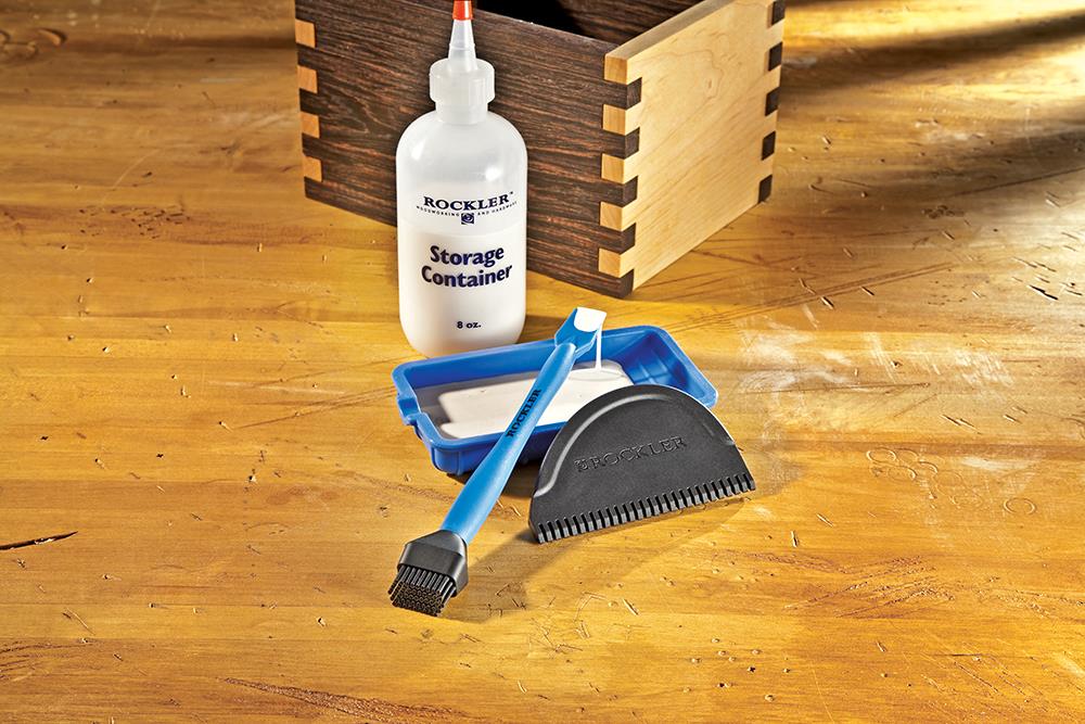 Genuine Rockler Silicone Glue Kit 3pce Carpentry Woodworking Tools