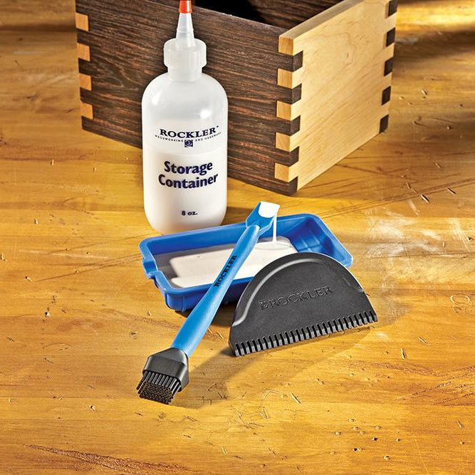 Genuine Rockler Silicone Glue Kit 3pce Carpentry Woodworking Tools