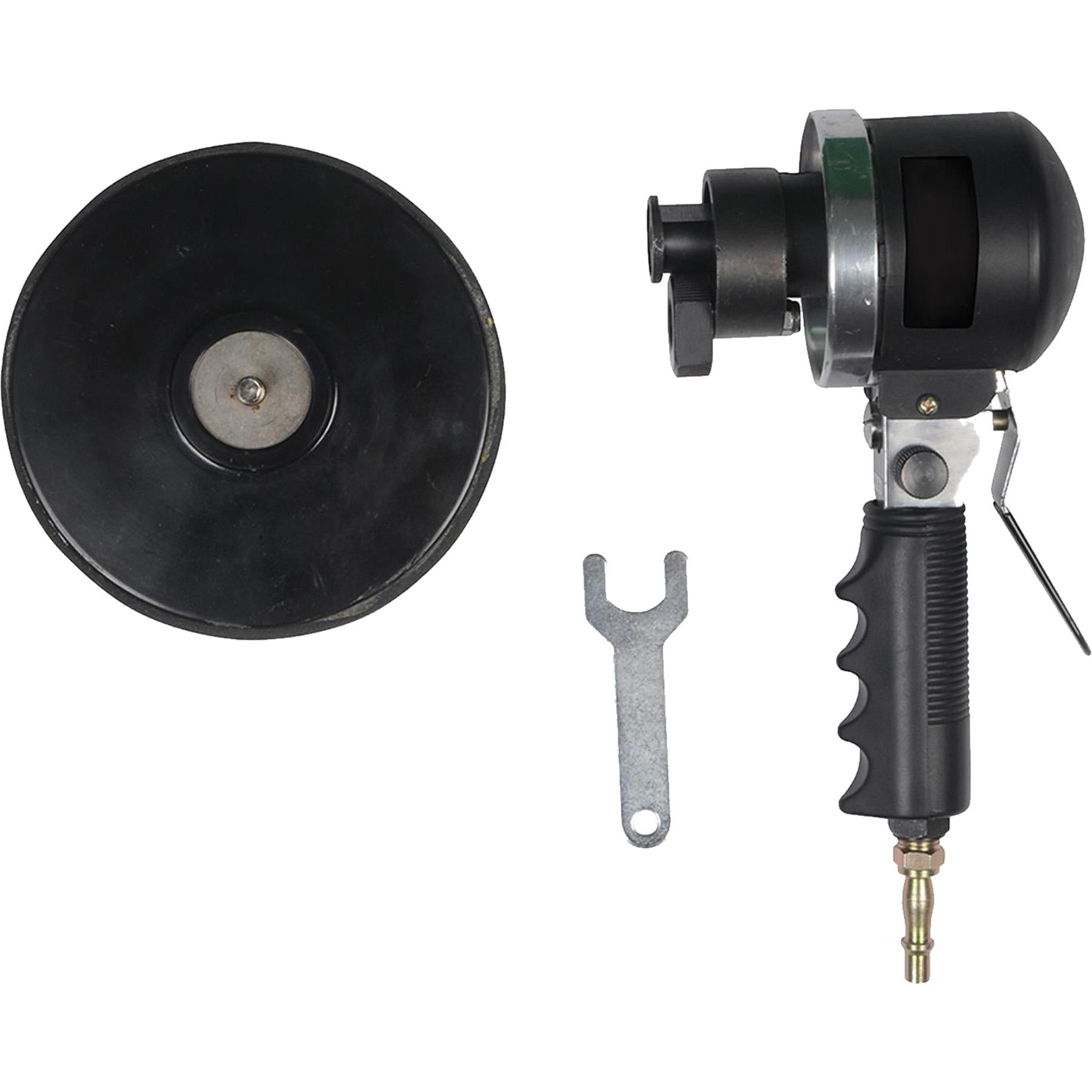 6" 150mm Air Orbital Sander Dual Action Sander Polisher With Speed Regulator